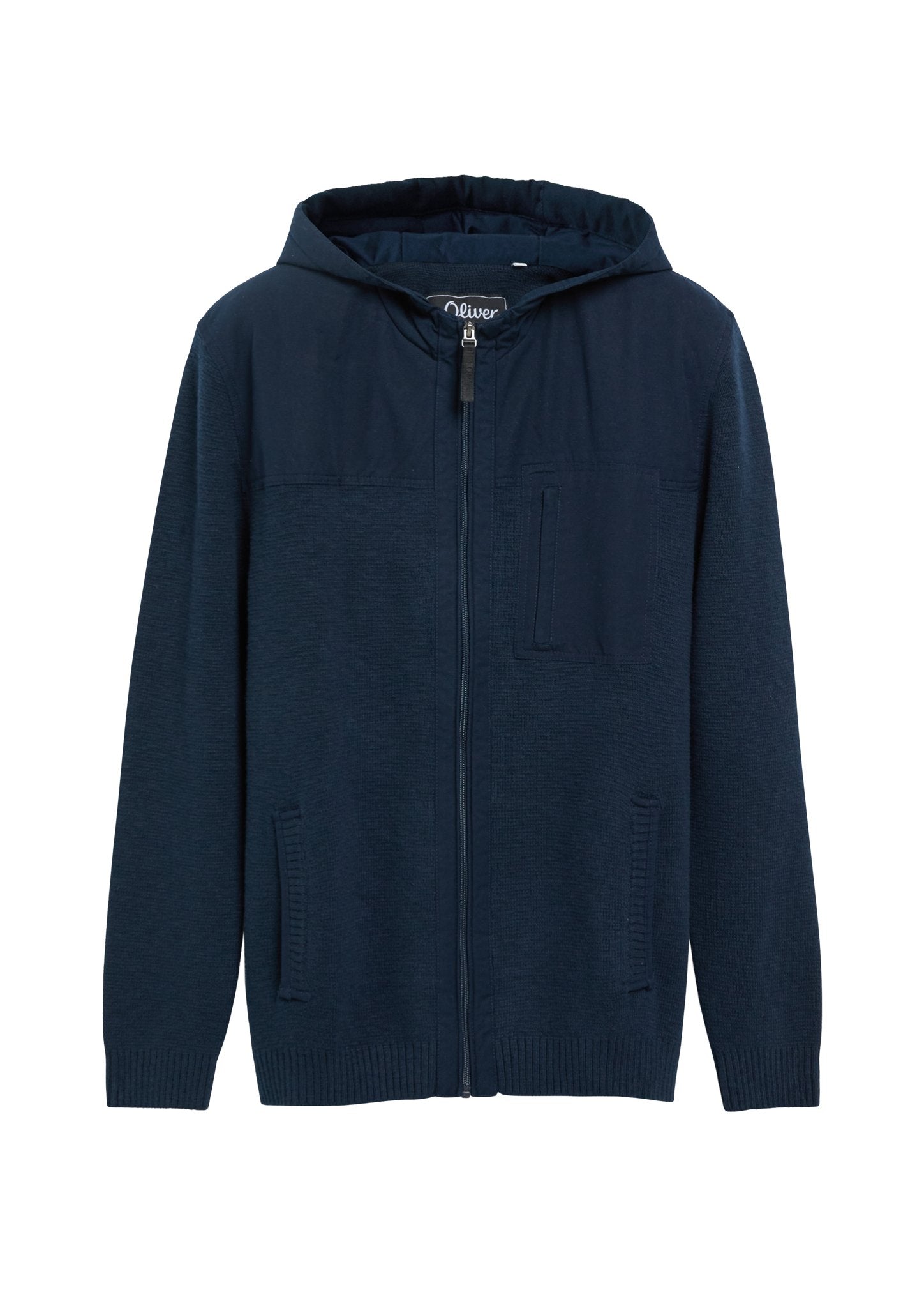 S. Oliver red Herren Strickjacken  Blue
