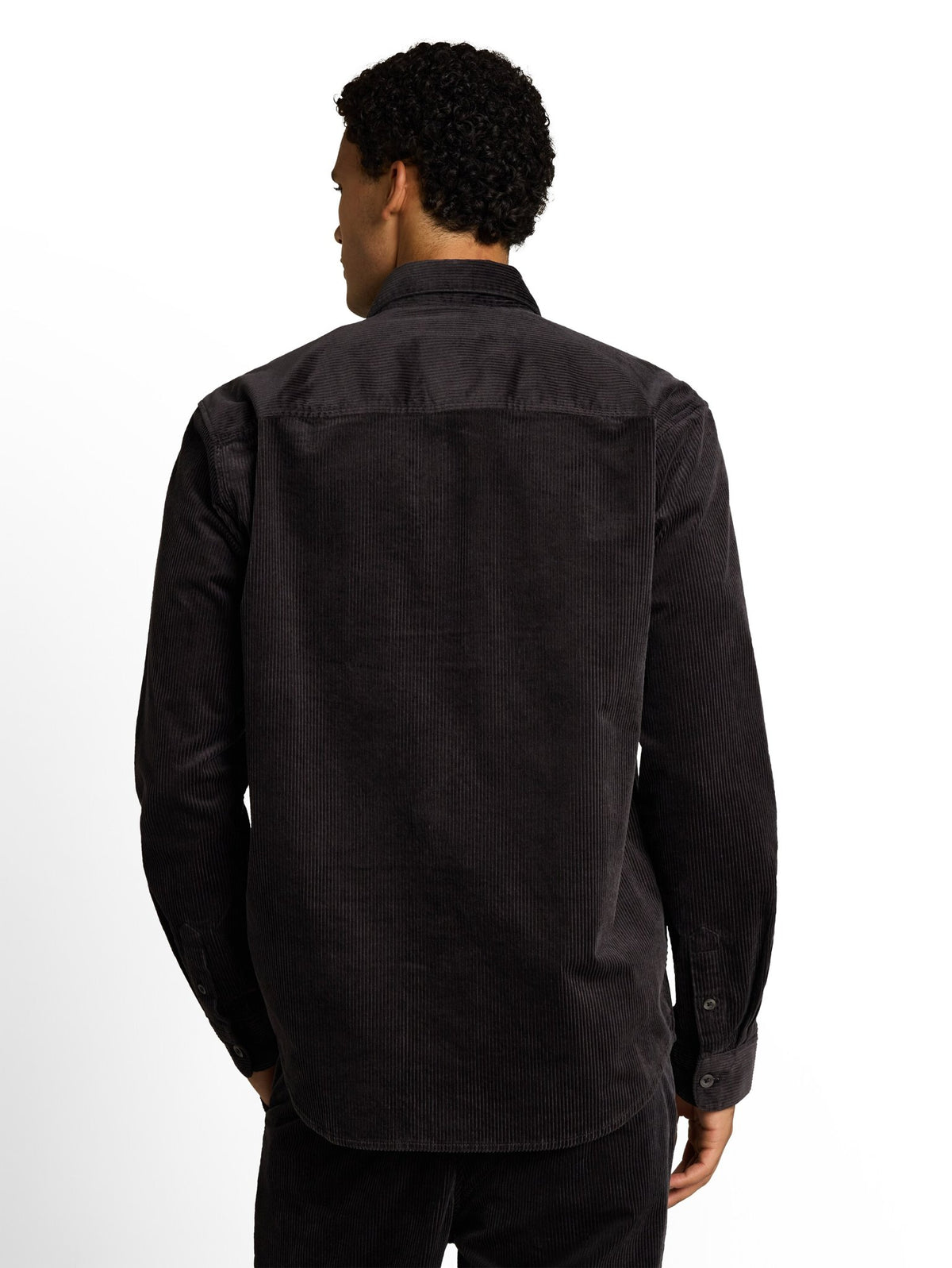 Tom Tailor denim Herren Hemden lang Coal Grey