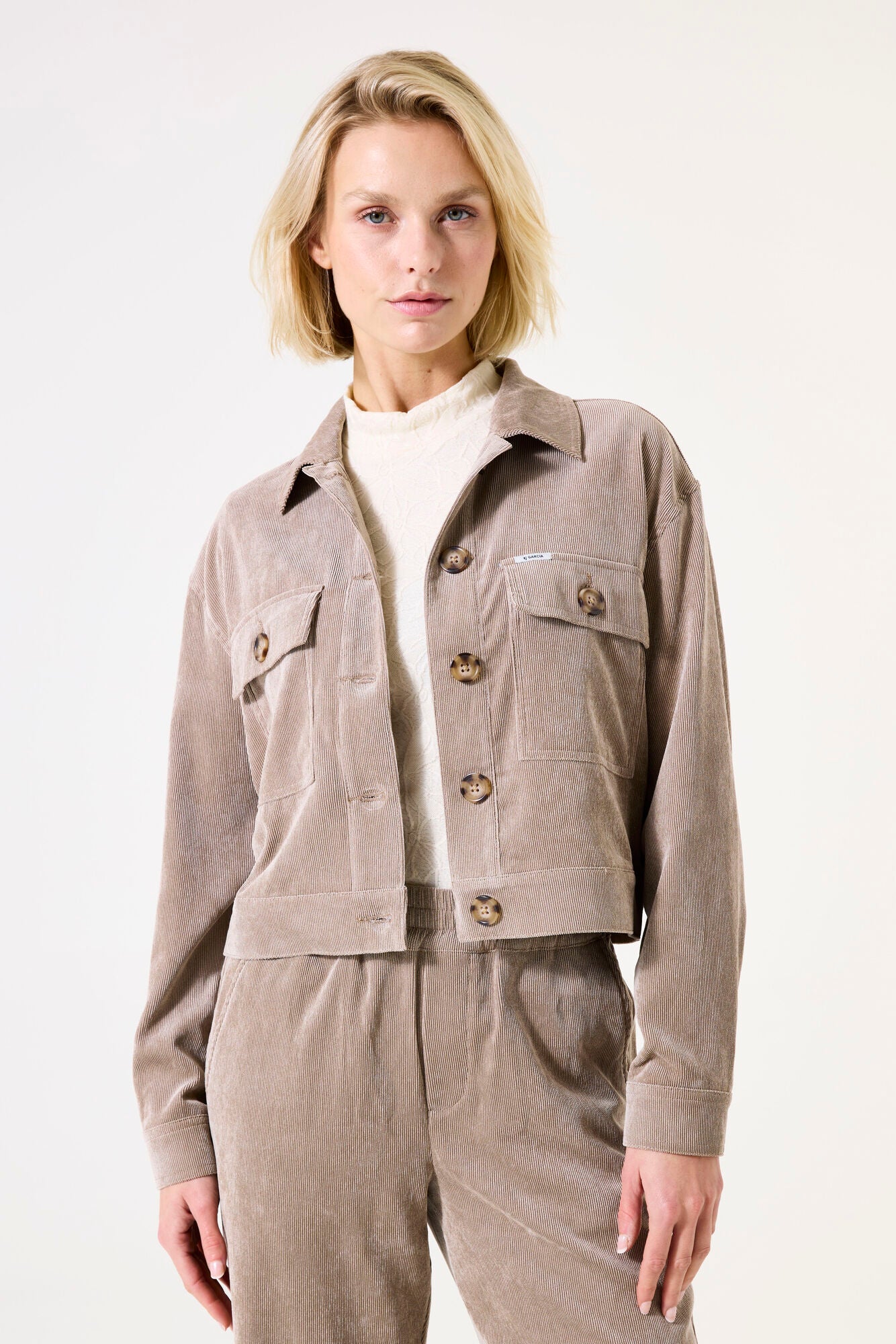 Garcia Damen Blazer Sand Melee