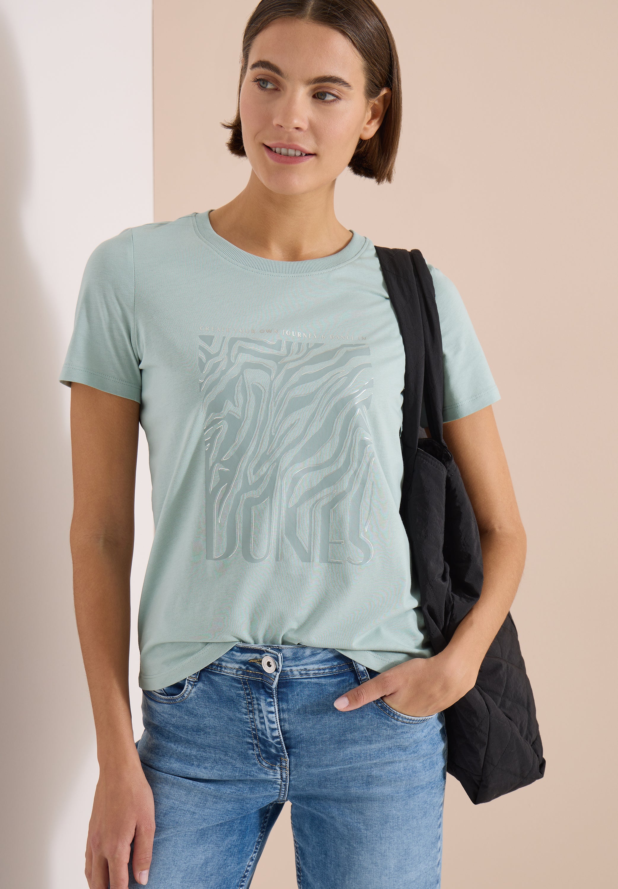 Cecil Damen T-Shirts  Crystal M