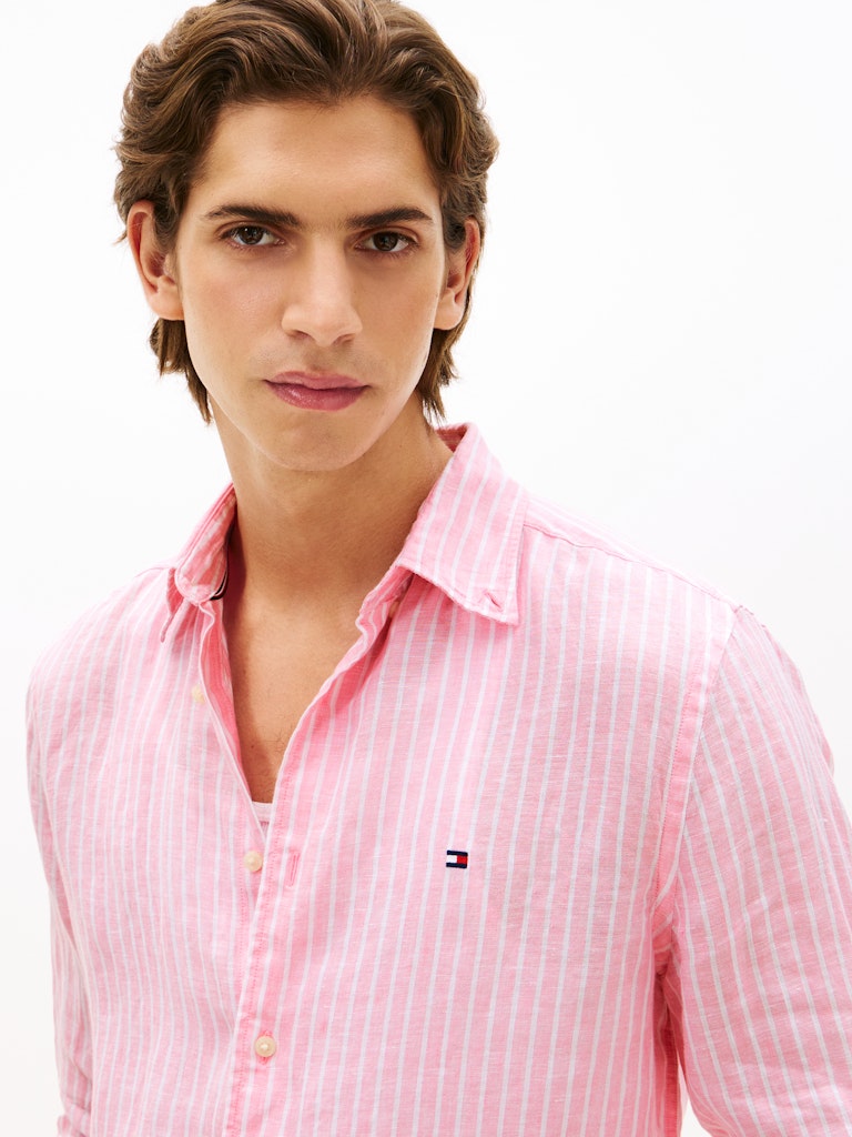 Tommy Hilfiger Herren T-Shirts kurz D Pink