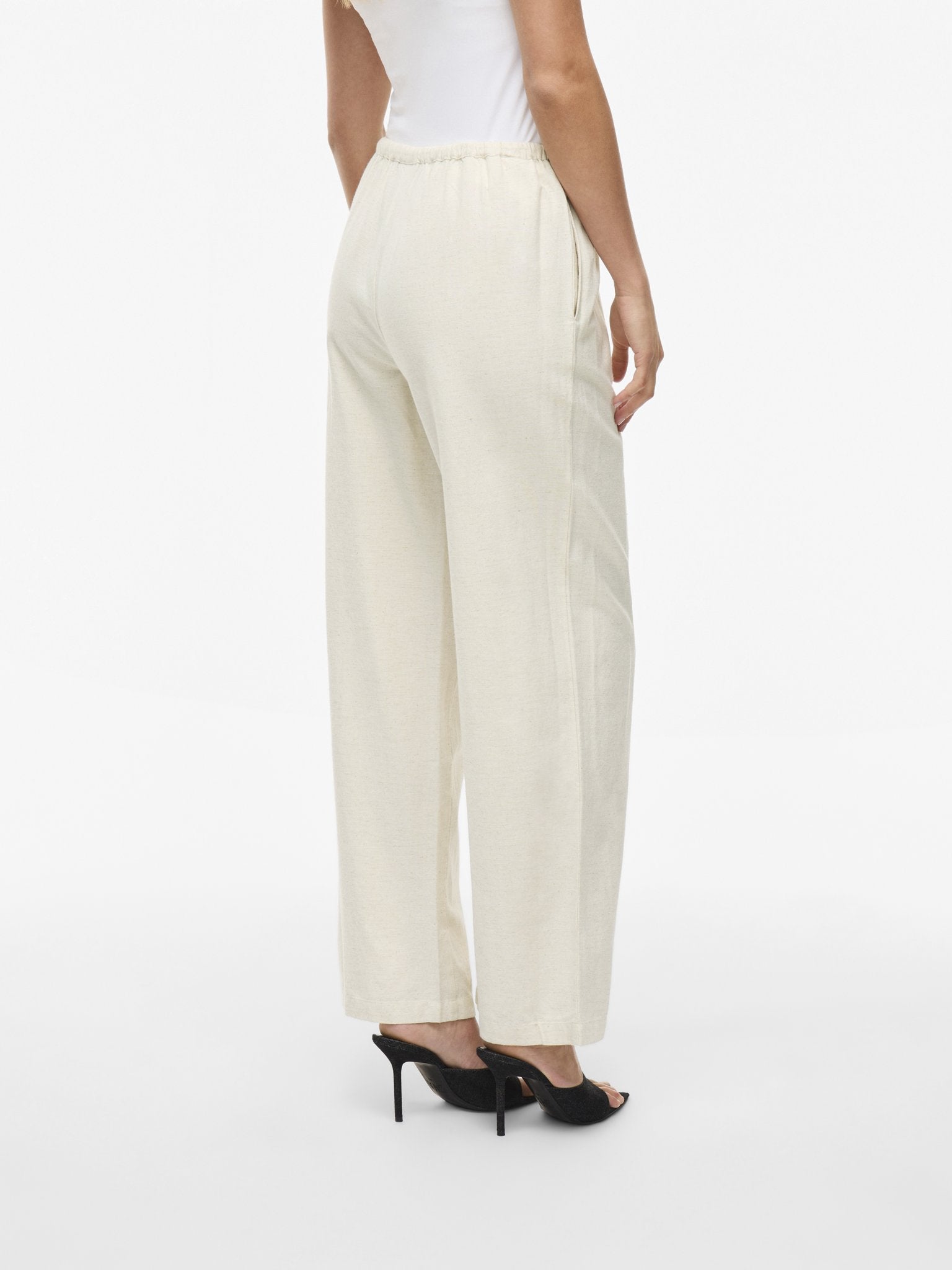Vila Damen Hosen Super Light Nat