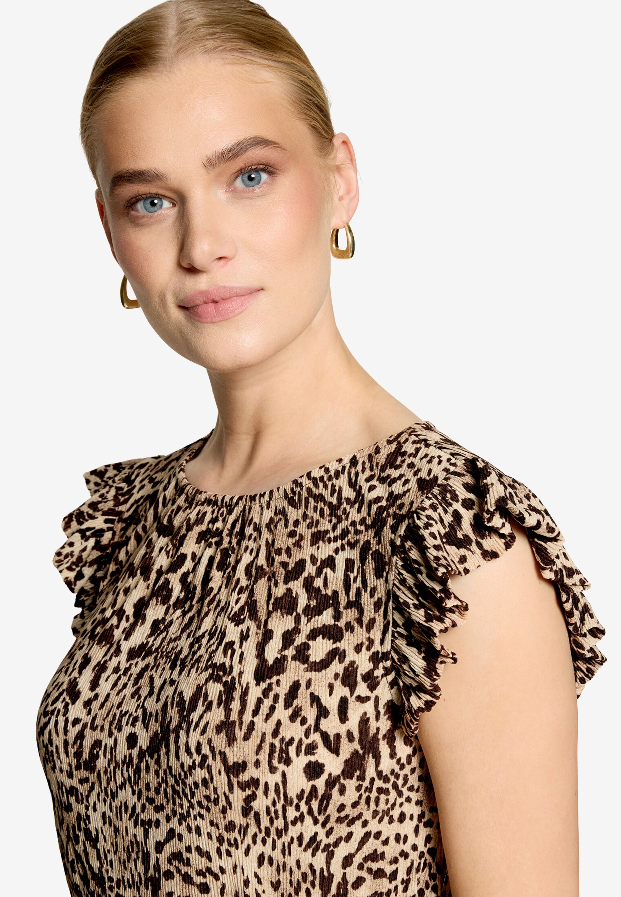 Zero Damen Kleider Beige/Brown