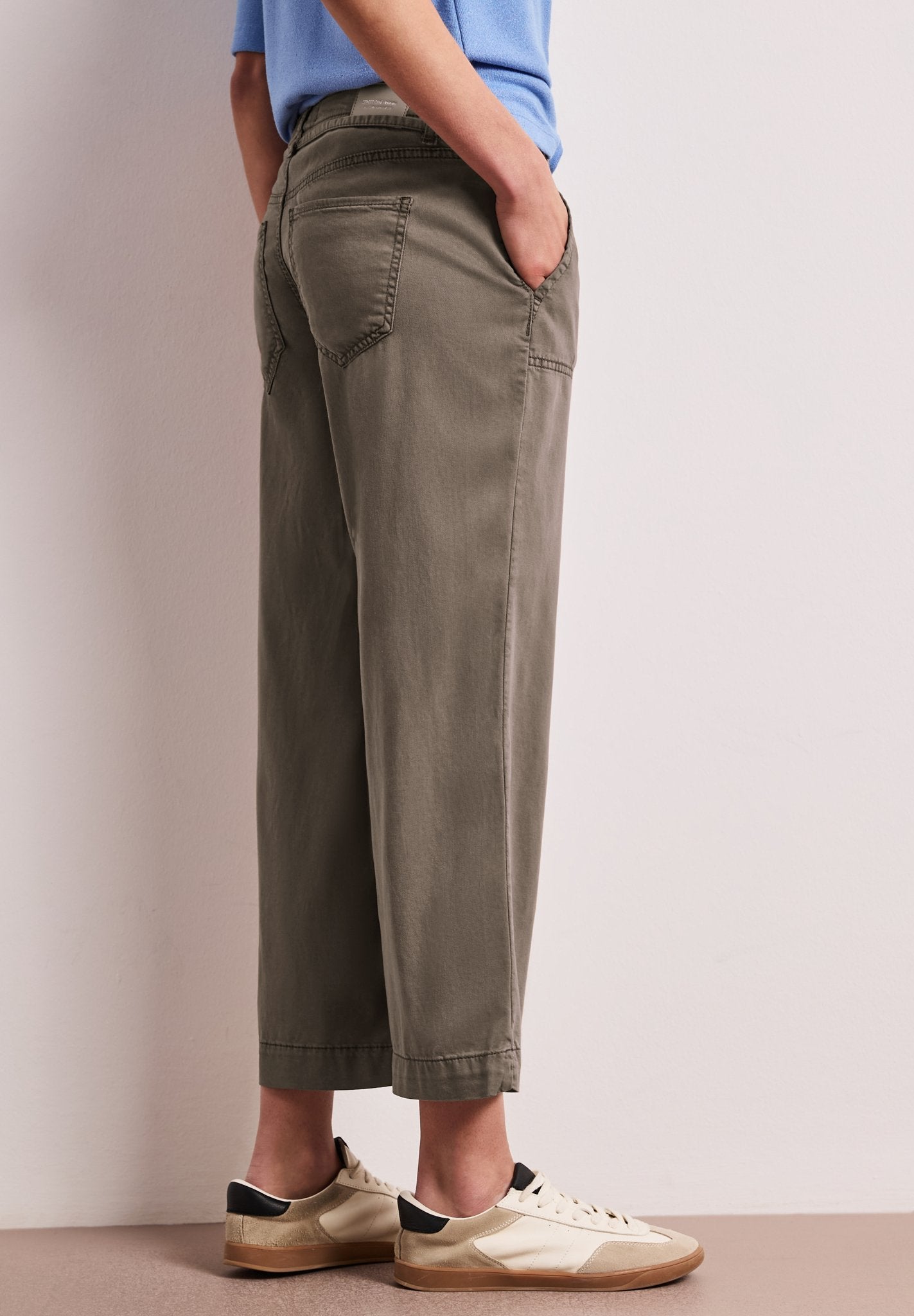 Street One Damen Hosen  Brown Was