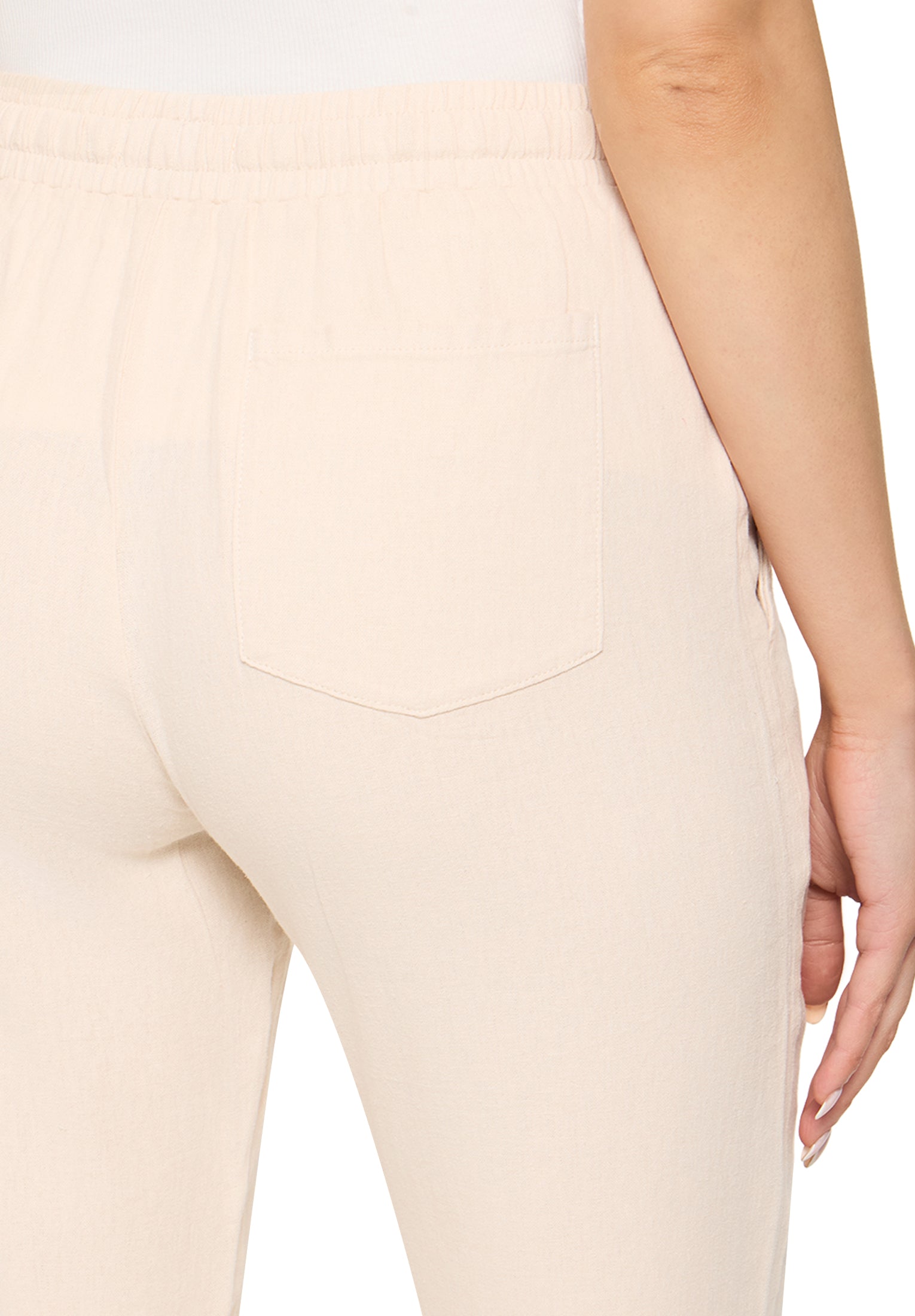 Cartoon Damen Hosen Oat Milk
