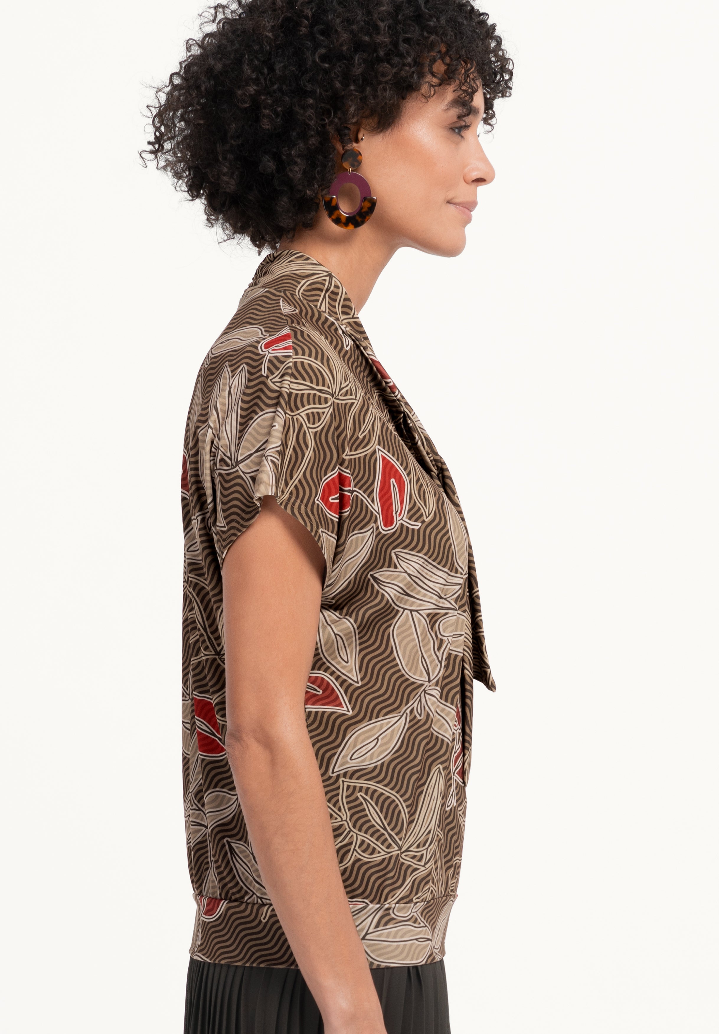 Bianca Damen T-Shirts Brown Mix