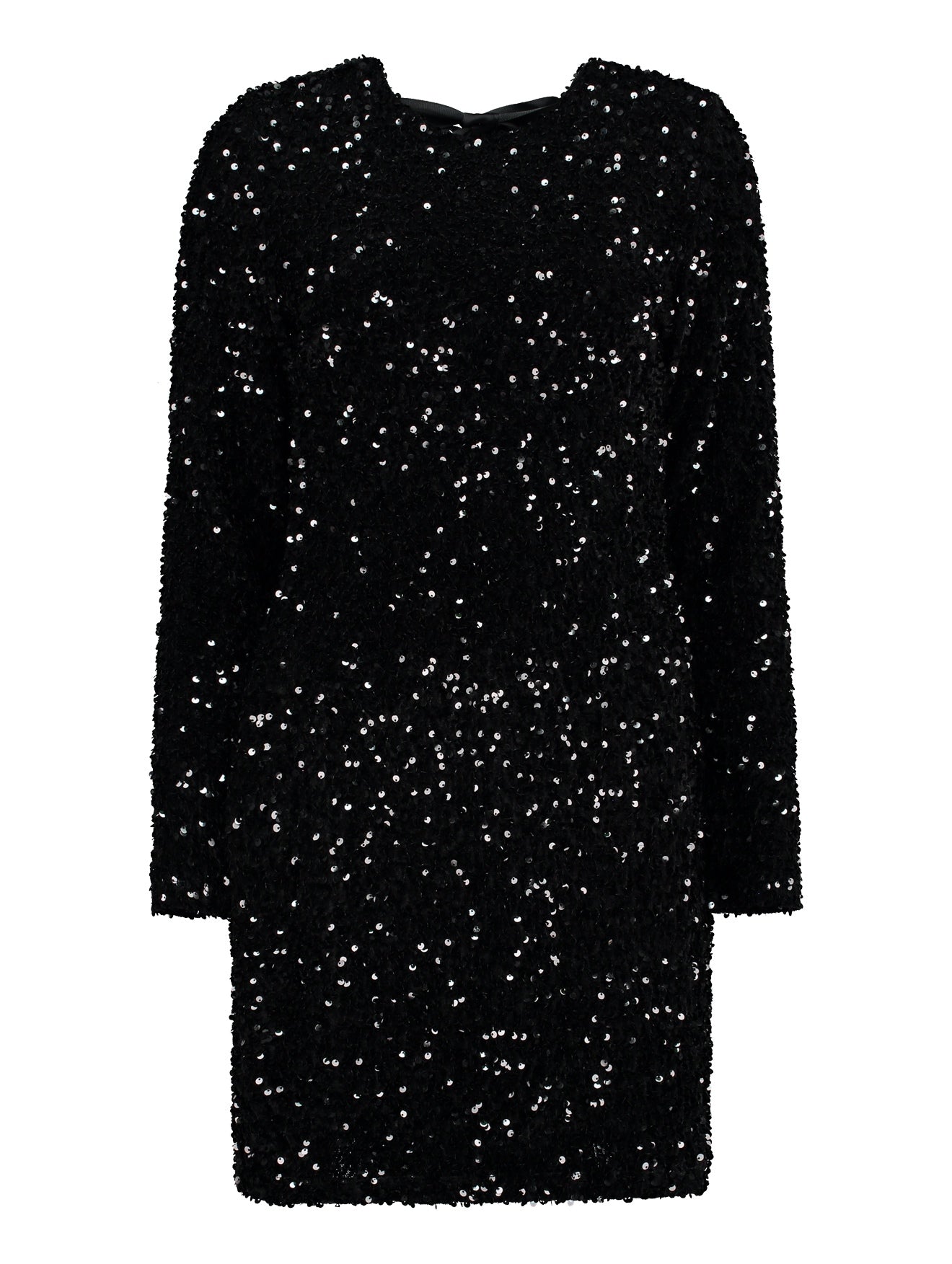 Haily's Damen Kleider Black Glitter