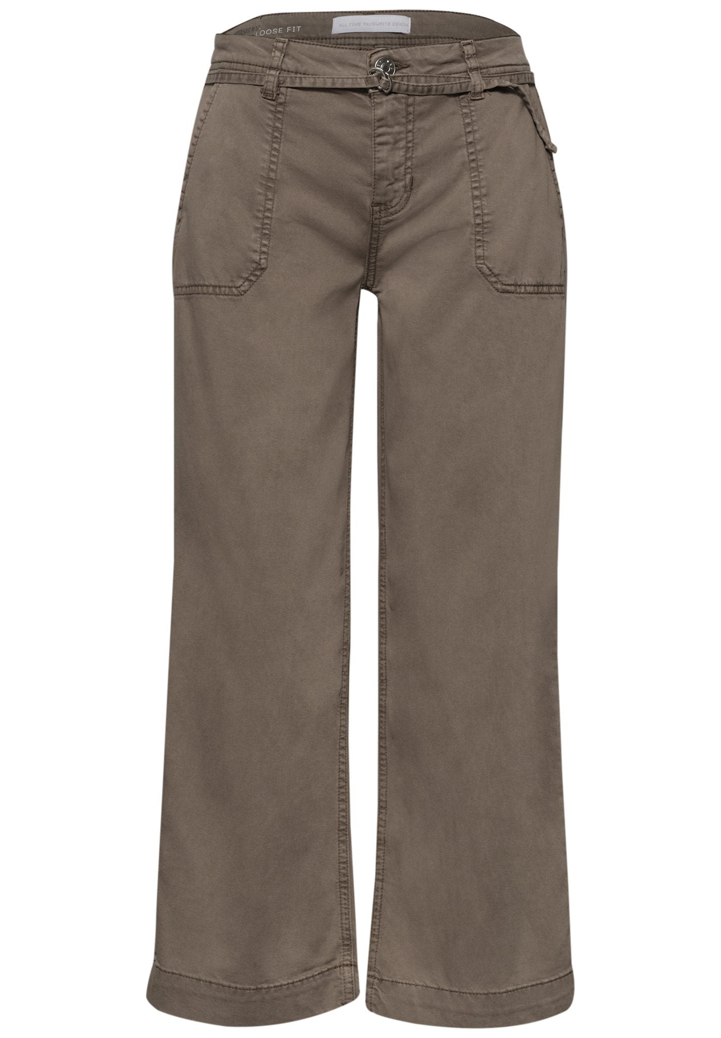 Street One Damen Hosen  Brown Was