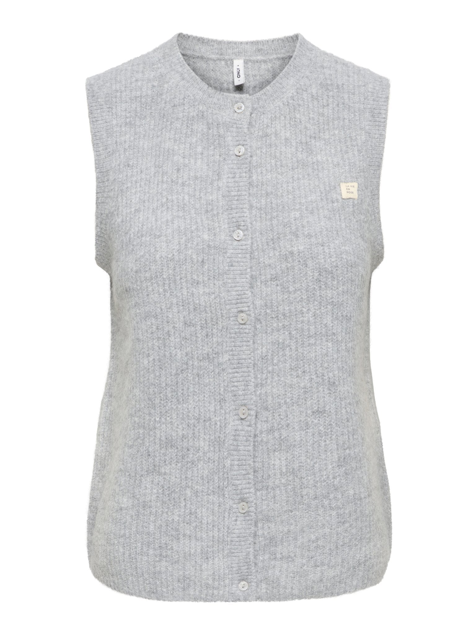 Only Damen Strickjacken Light Grey Mela
