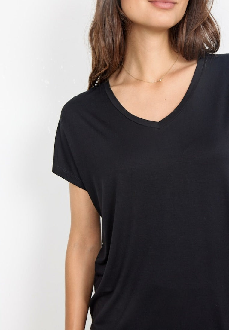 Soya Concept Damen T-Shirts Black