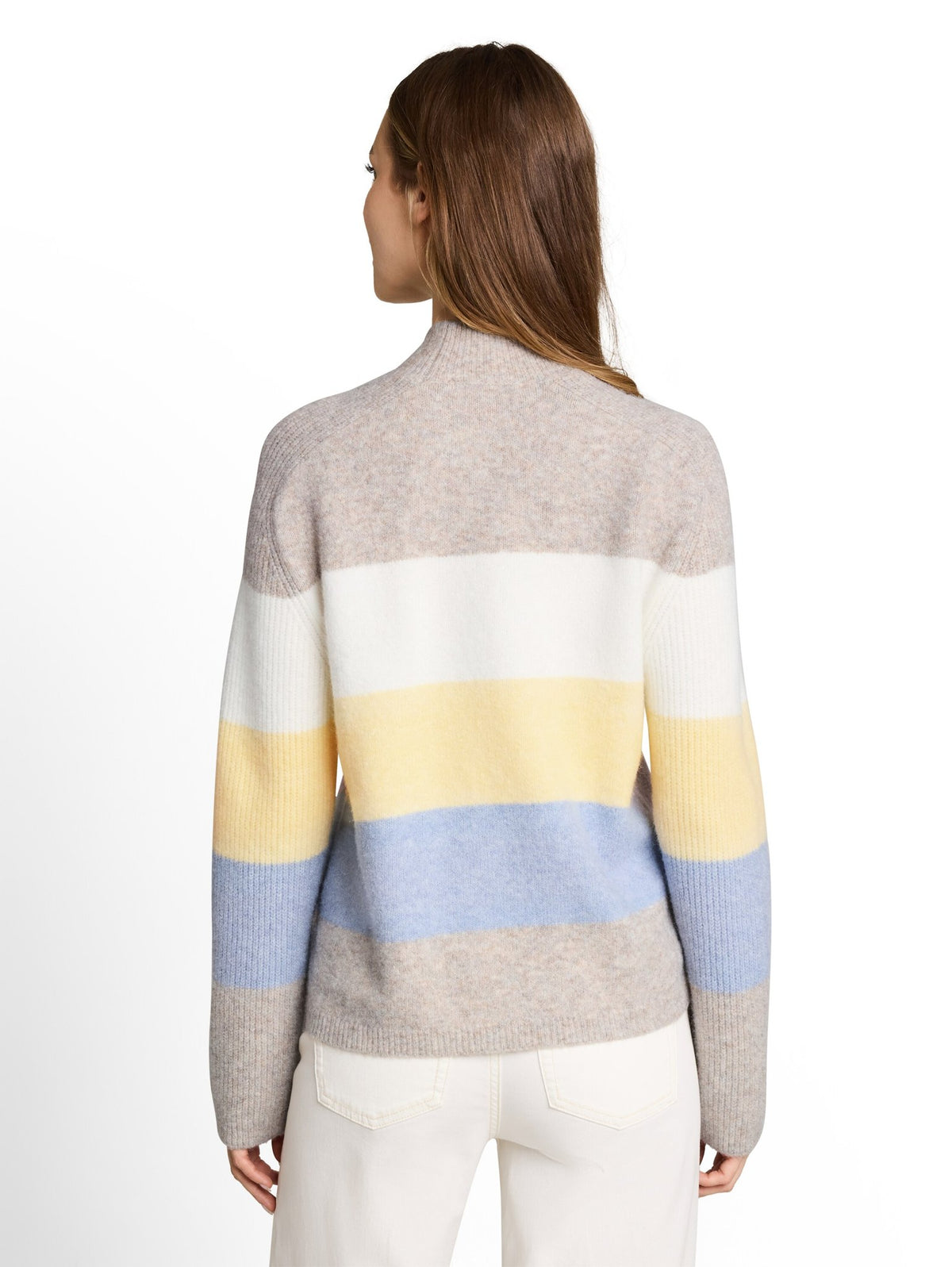 Tom Tailor denim Damen Pullover Beige Yellow Co