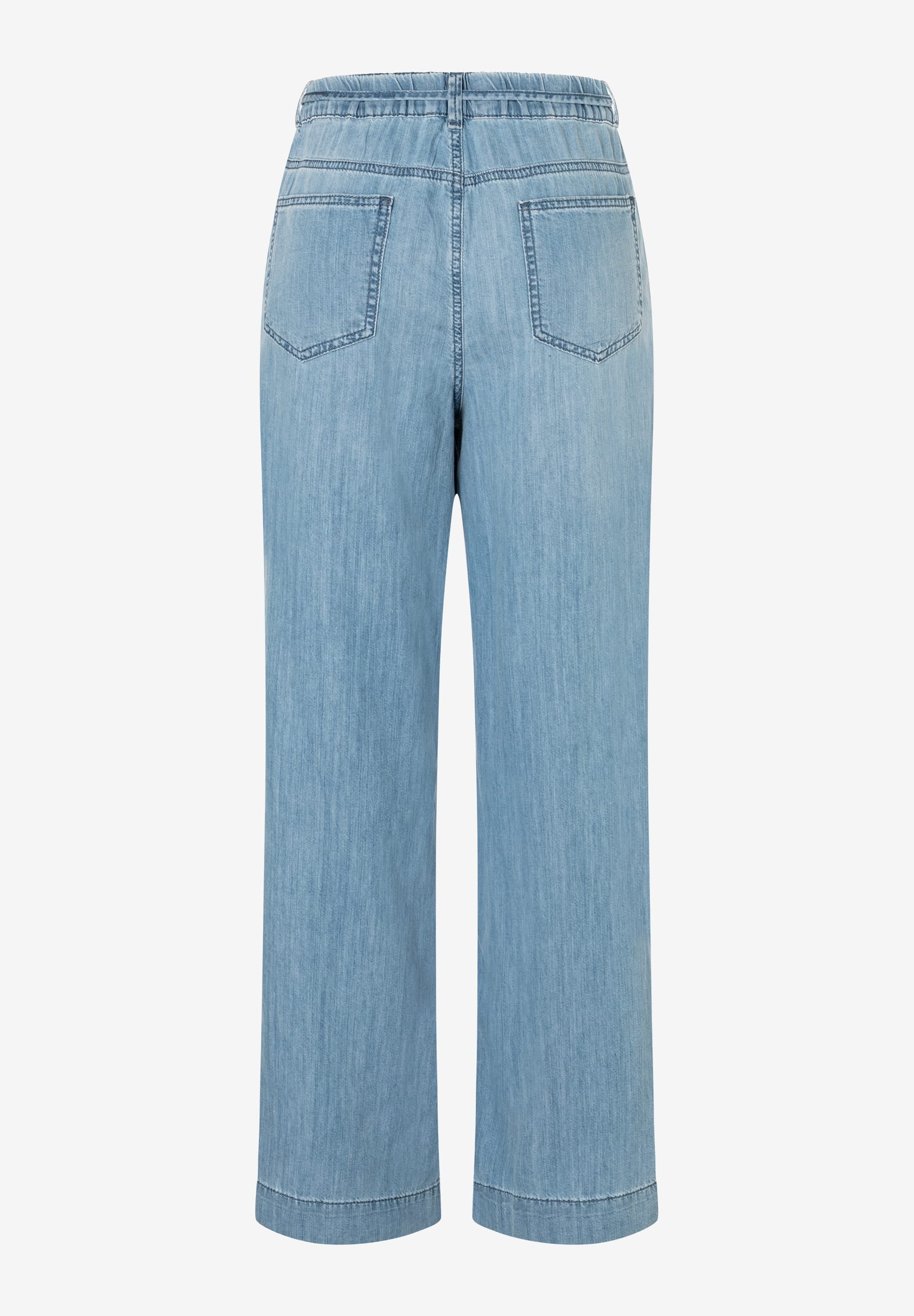 More & More Damen Hosen Middle Blu
