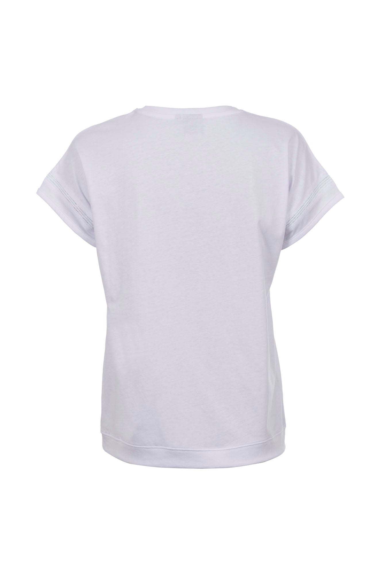 Soquesto Damen T-Shirts Weiß