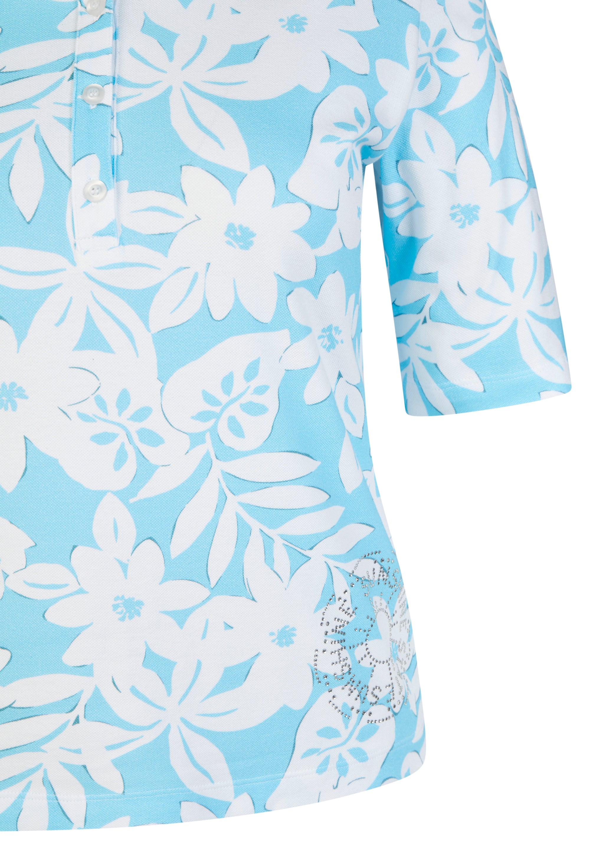 Rabe Damen T-Shirts Kristallblau