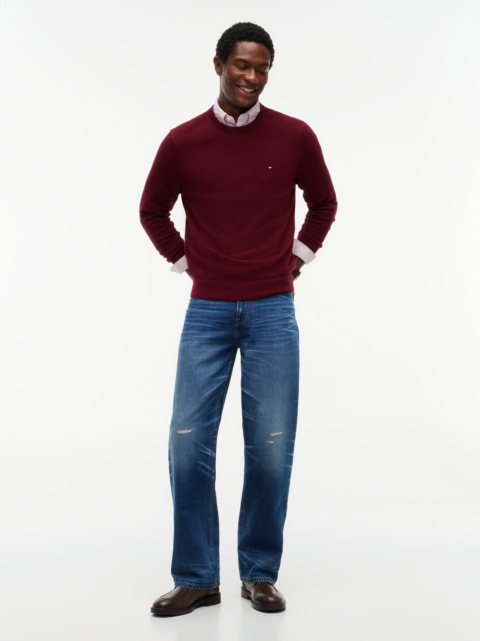 Tommy Hilfiger Herren Sweatshirts Vlp Purple