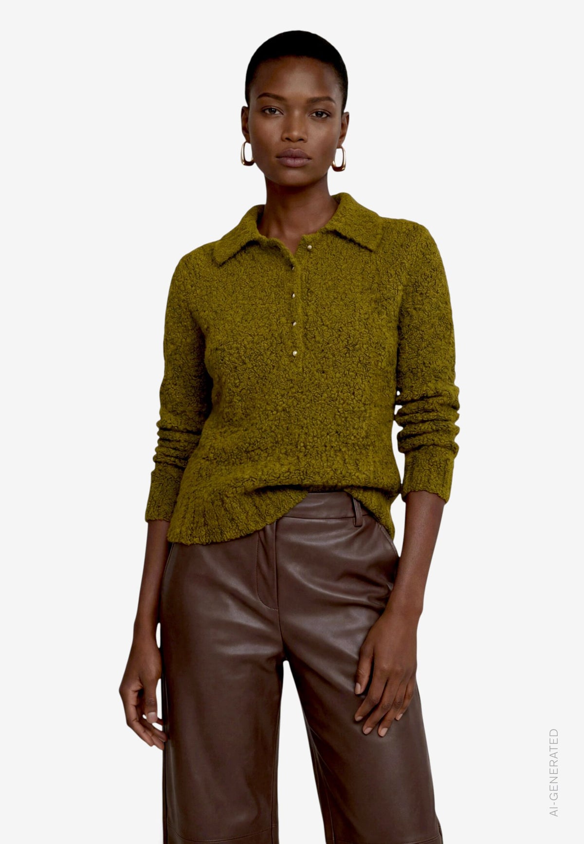 Zero Damen Pullover Fir Green