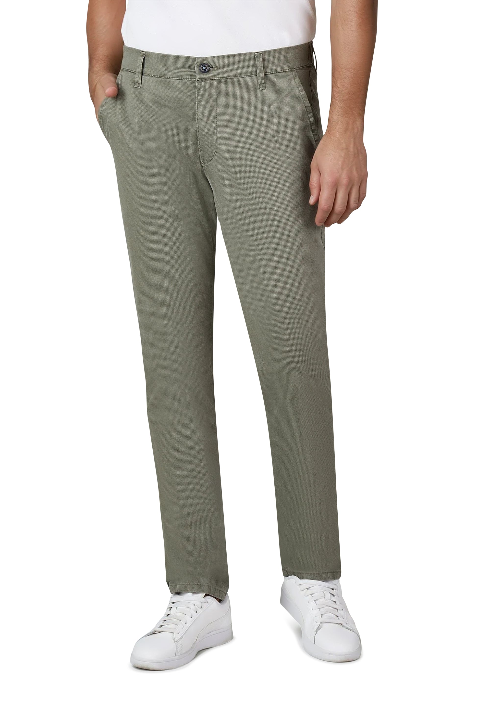 Hinrichs Herren Hosen Gruen
