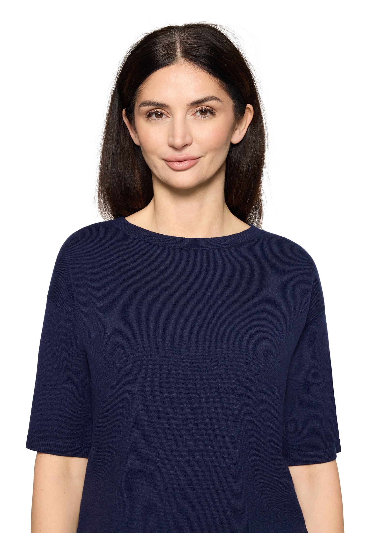 Cartoon Damen Pullover Maritime Blue