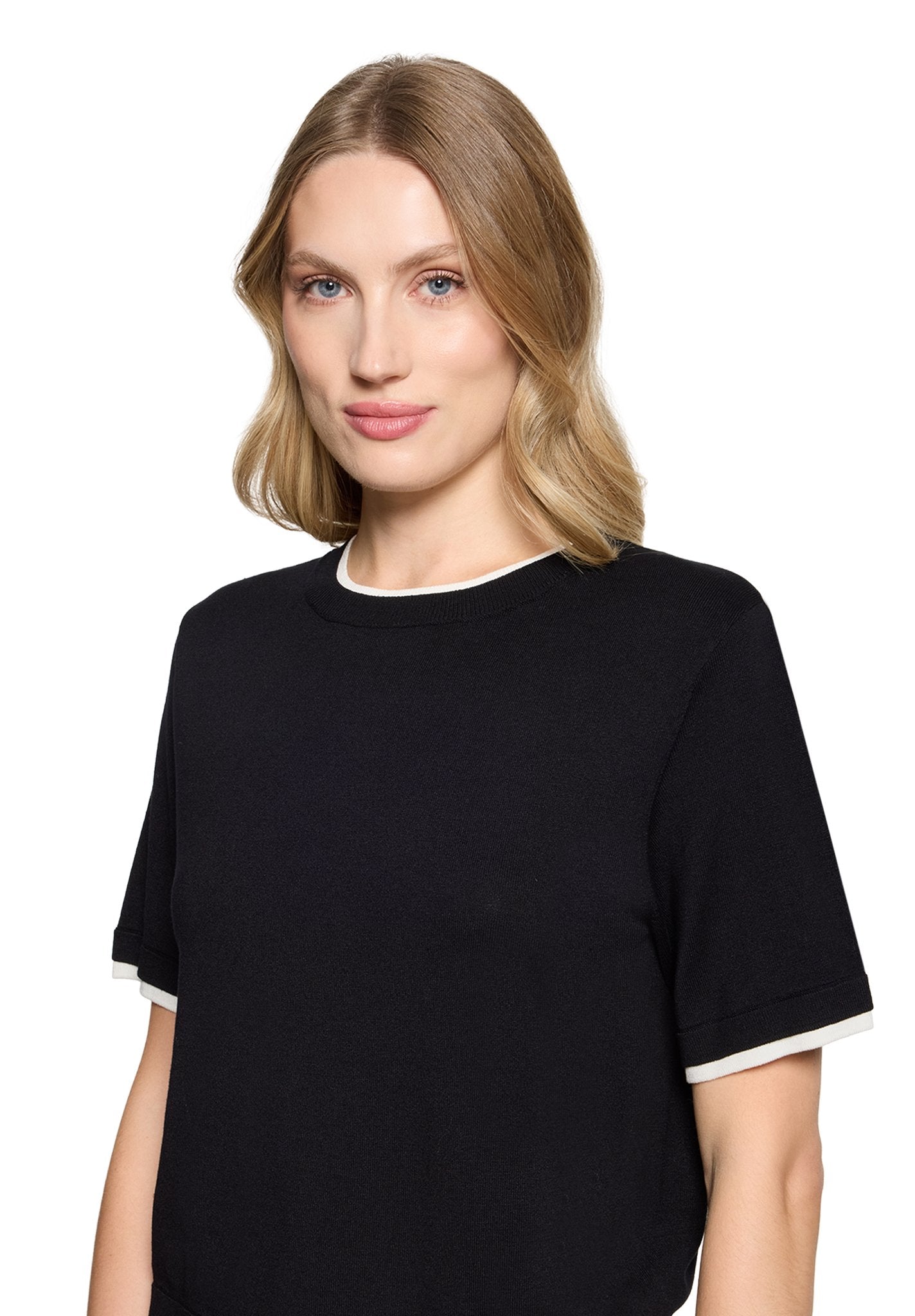 Betty & Co Damen Pullover Black/Cream