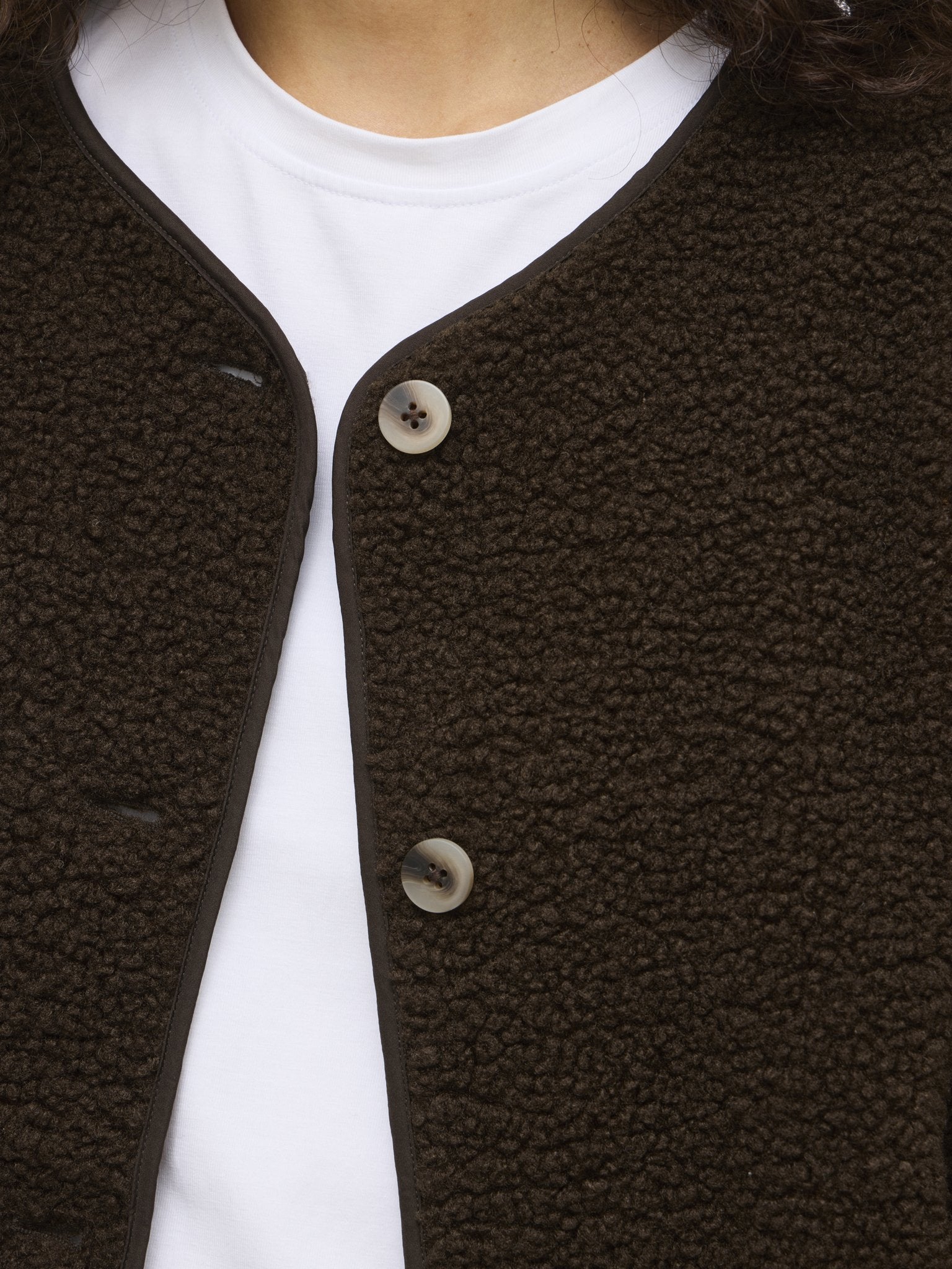 Vila Damen Jacken Coffee Bean