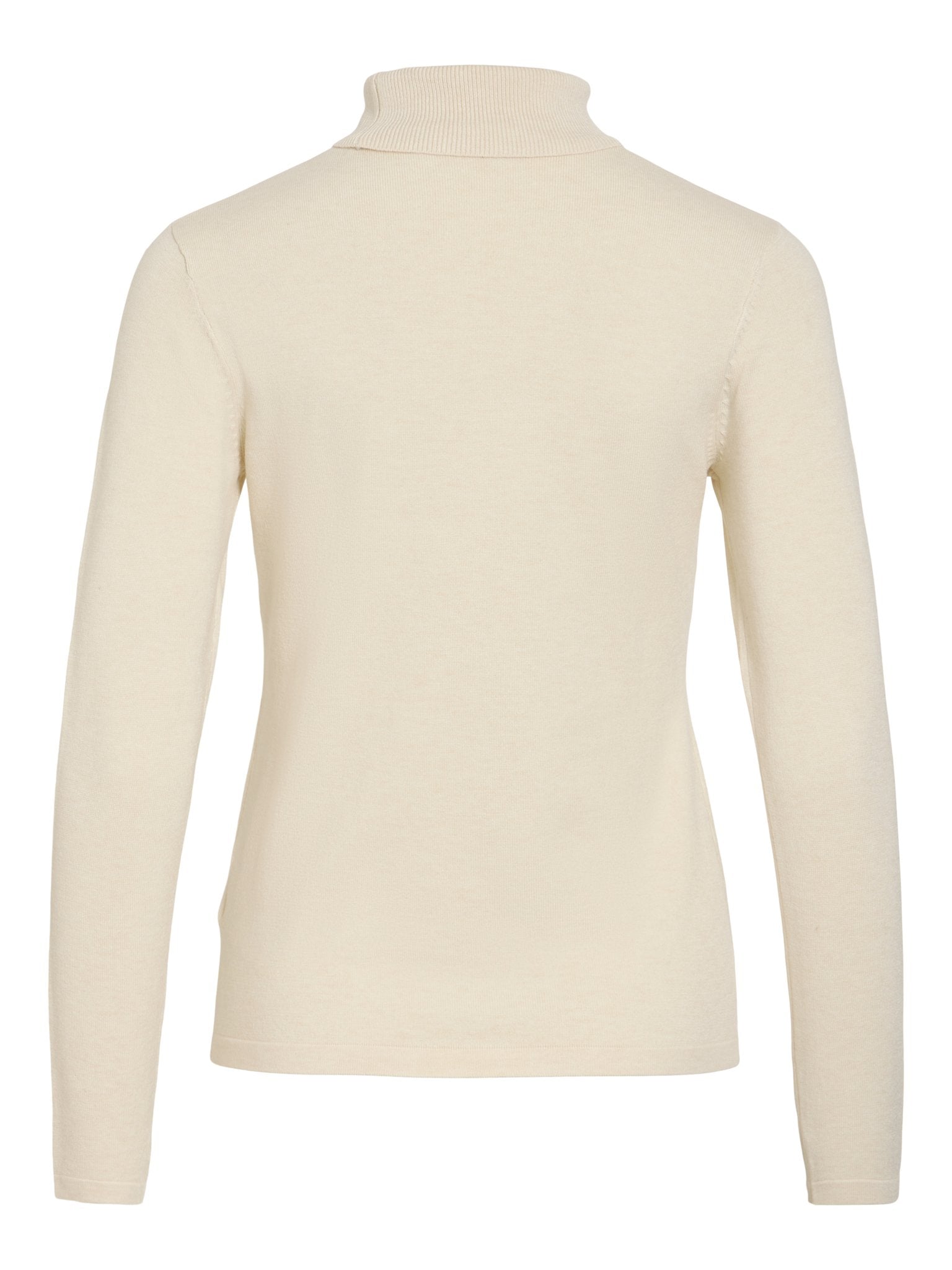 Vila Damen Pullover Sandshell/Melan