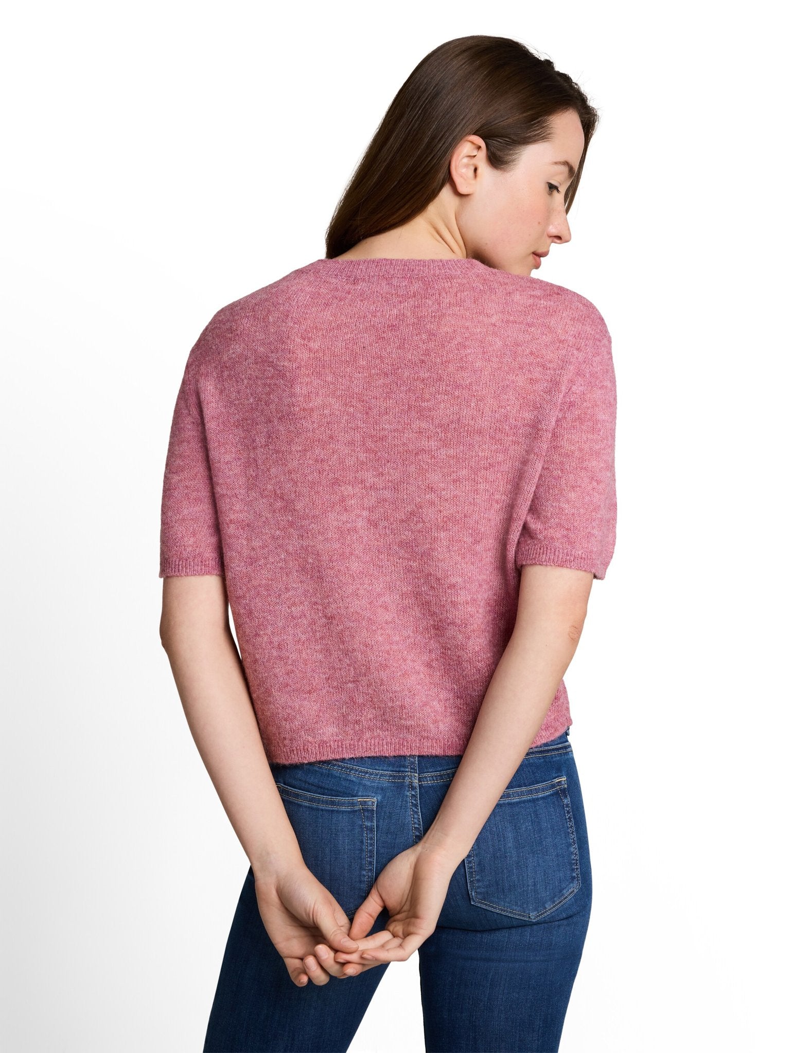 Tom Tailor denim Damen Pullover Dusty Berry Mel