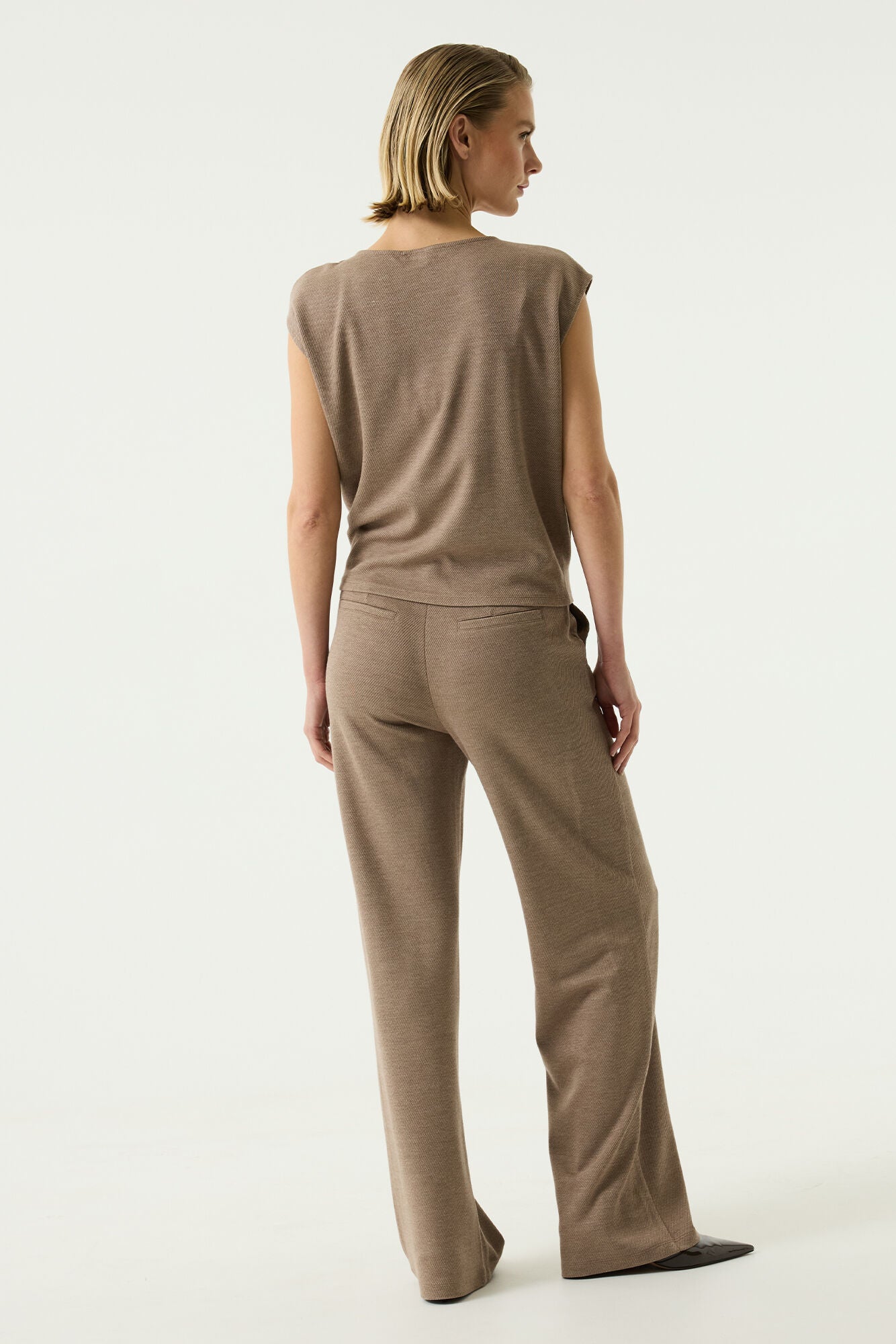 Garcia Damen Hosen Latte Dusk