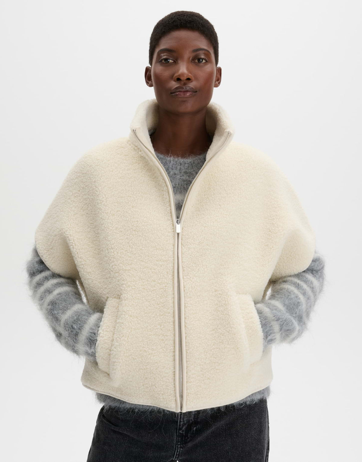 Someday Damen Sweatshirts Soft Cream