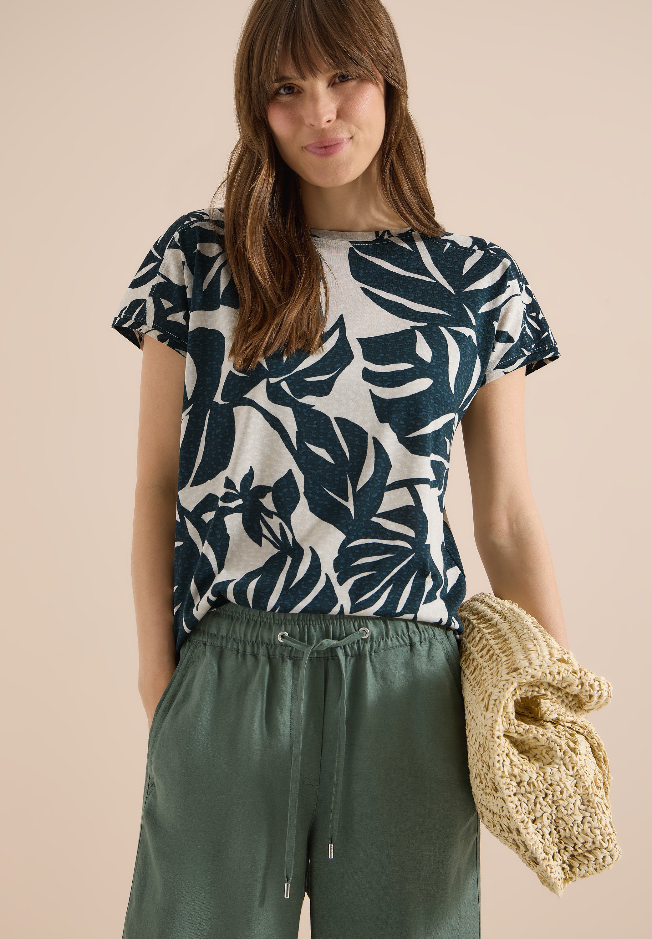 Cecil Damen T-Shirts  Palm Bree