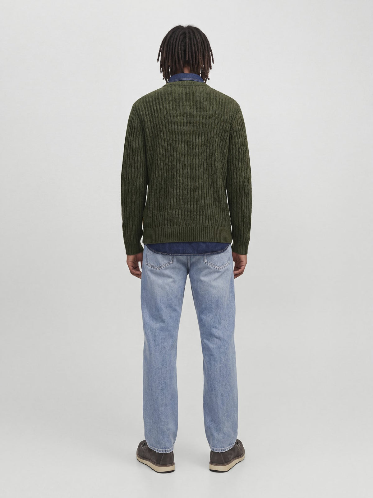 Jack & Jones Herren Pullover Forest Night/Tw