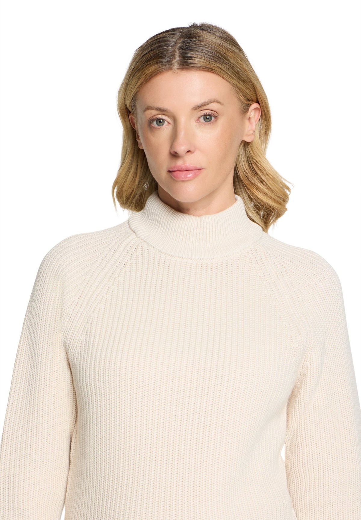 Betty & Co Damen Pullover White Sand