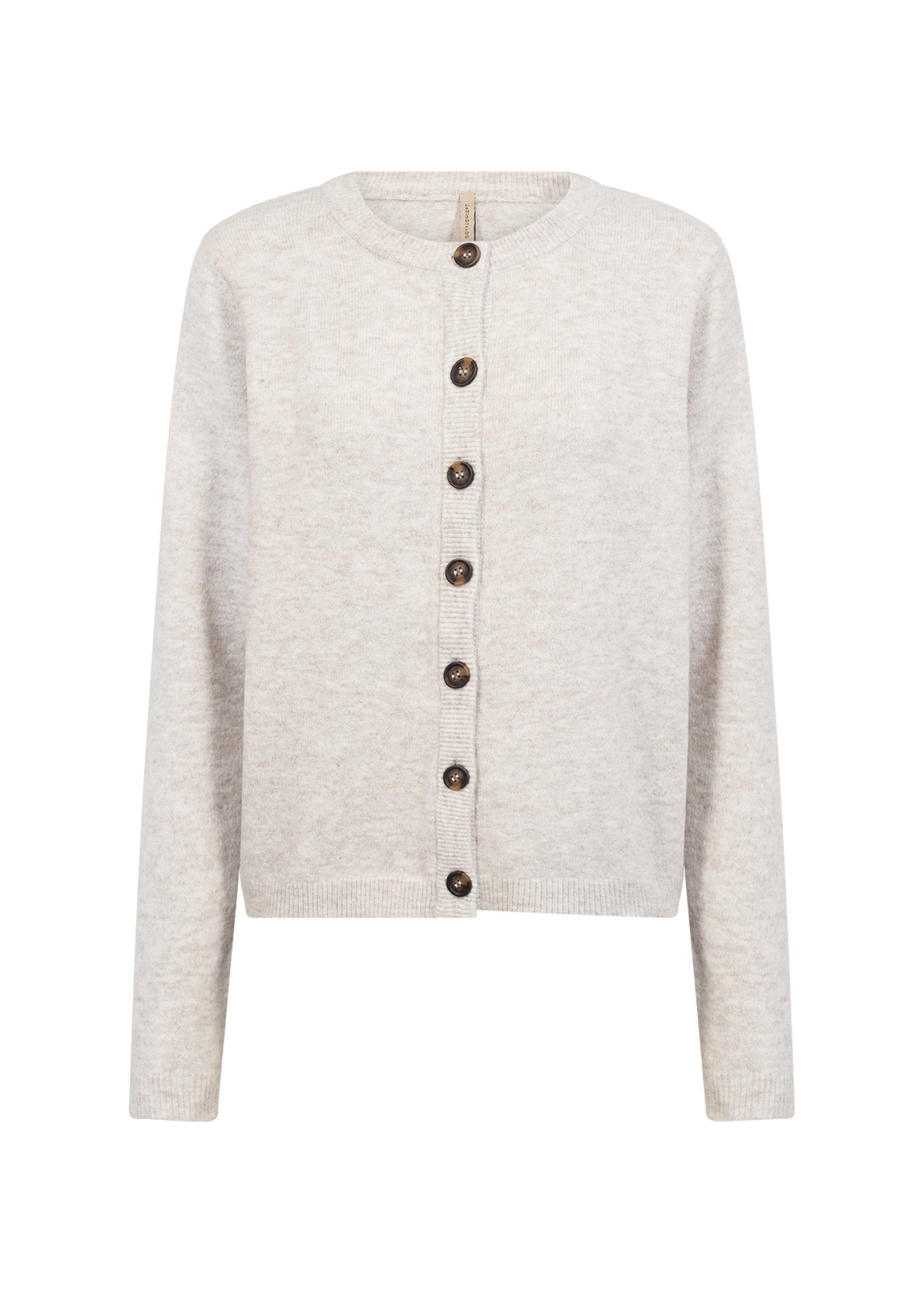 Soya Concept Damen Strickjacken Light Sand Mela