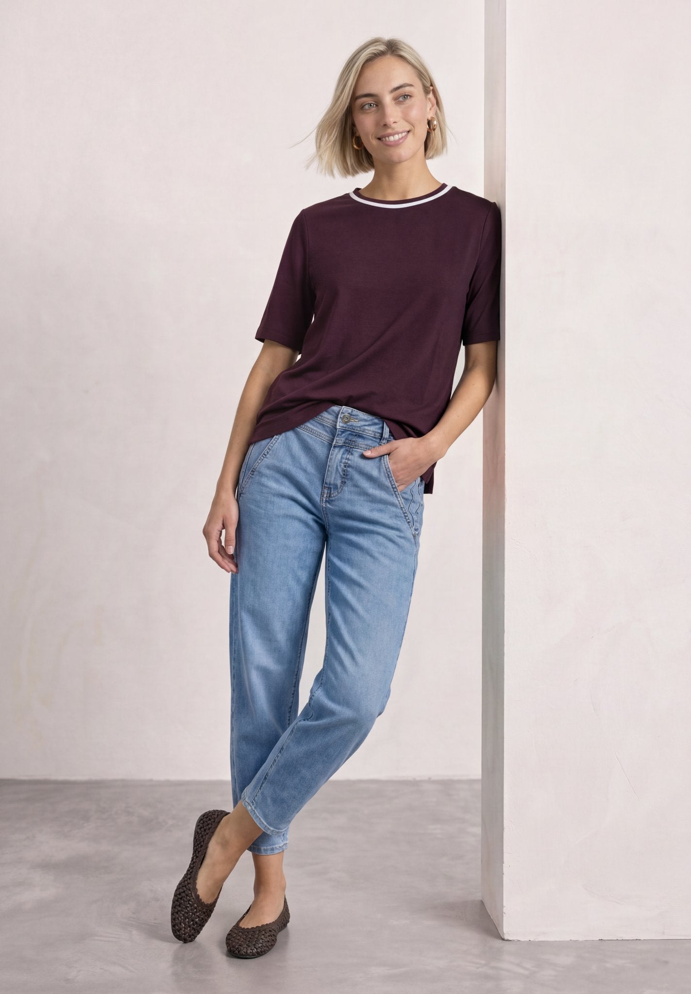 Street One Damen T-Shirts  Rustic Ro