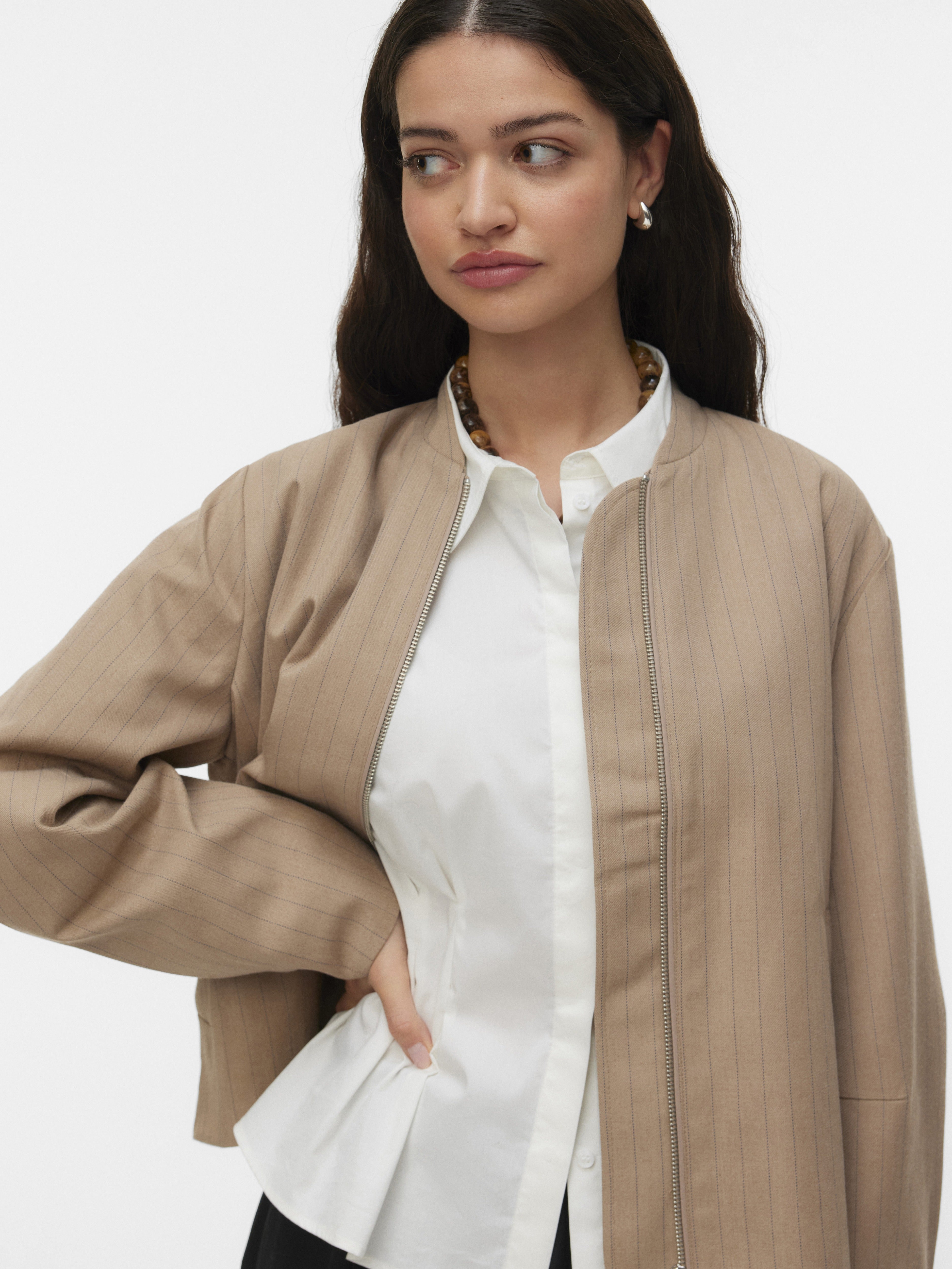 Vero Moda Damen Jacken Silver Mink