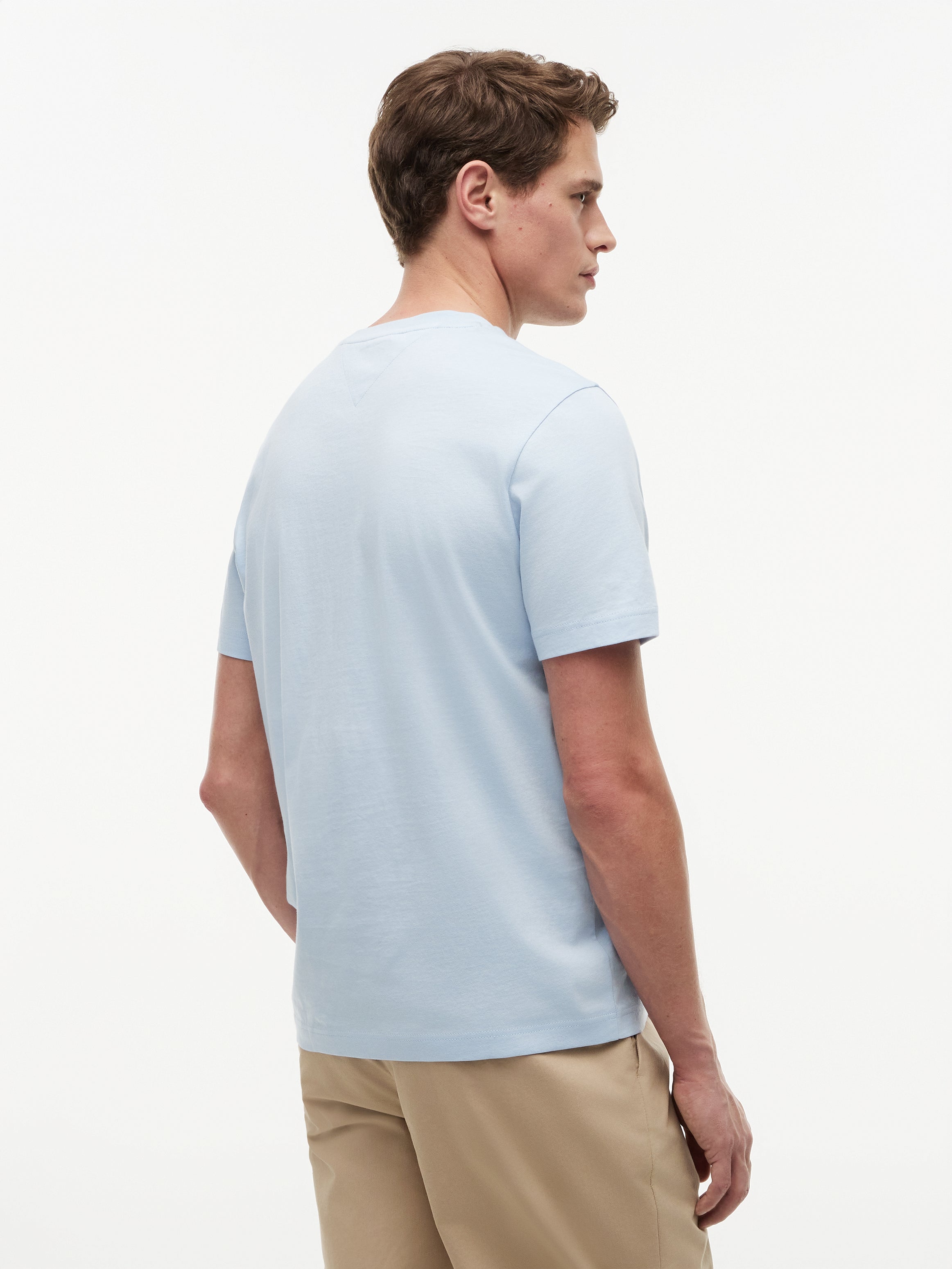 Tommy Hilfiger Herren T-Shirts kurz Co Blue