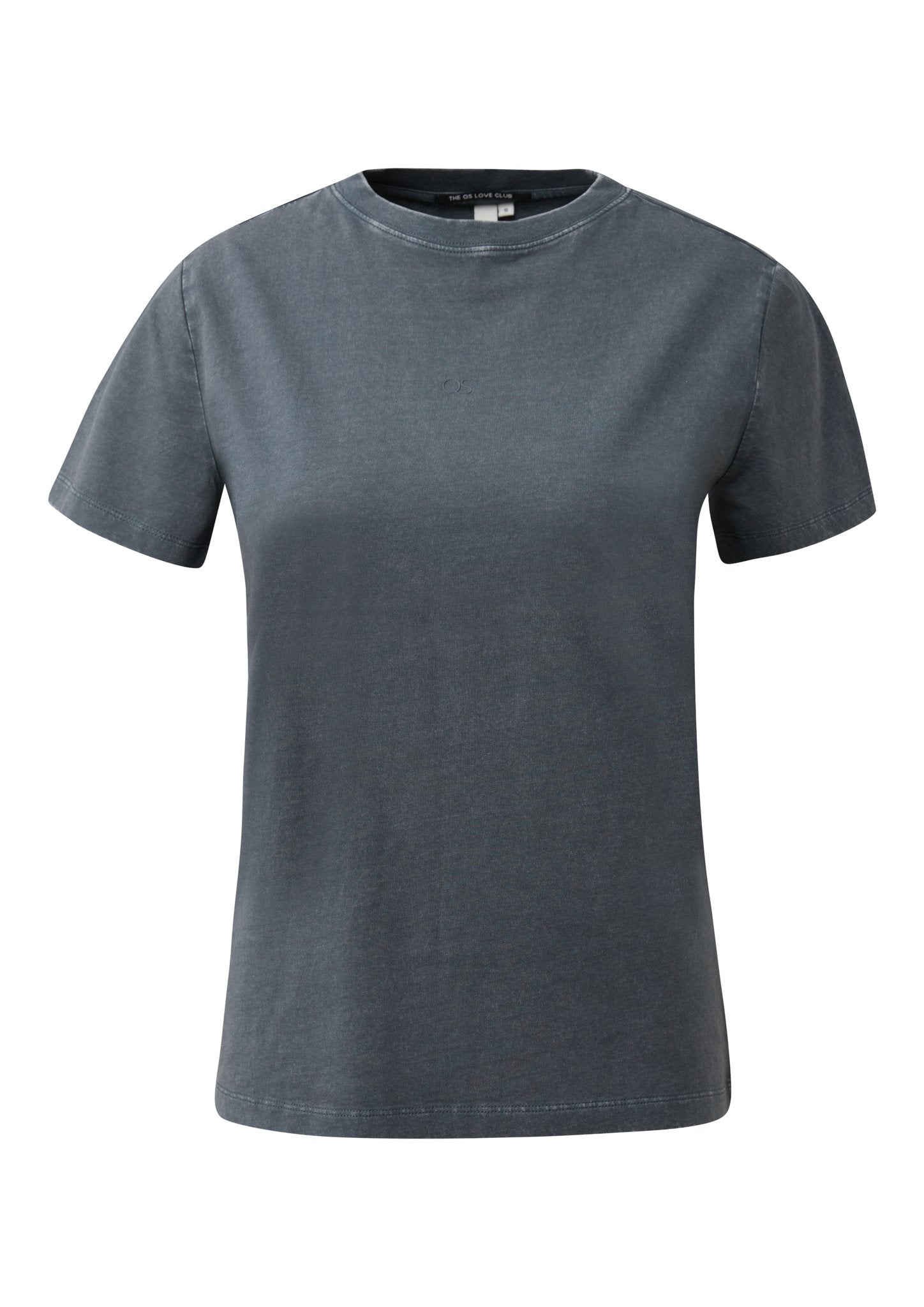 QS by S.Oliver Damen T-Shirts  Grey/Black