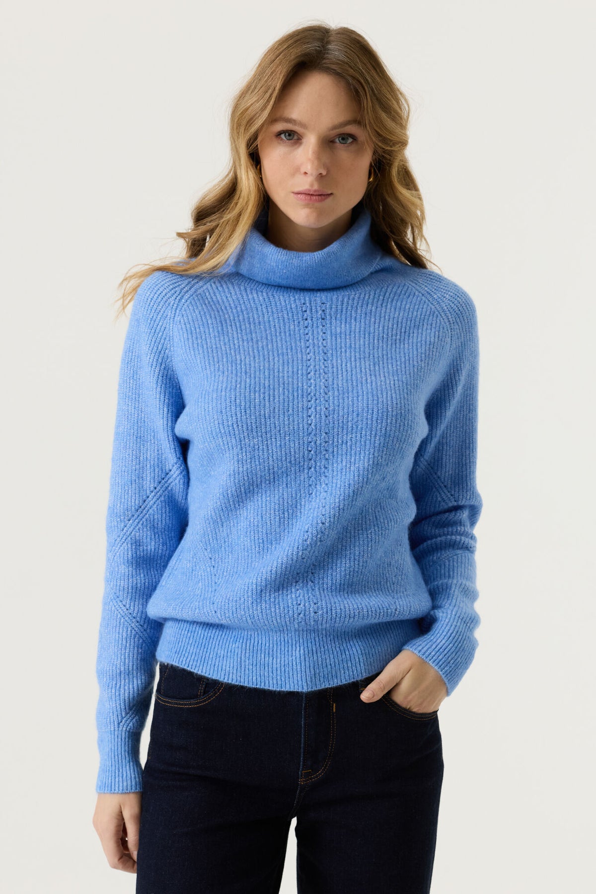 Garcia Damen Strickjacken Ultramarine