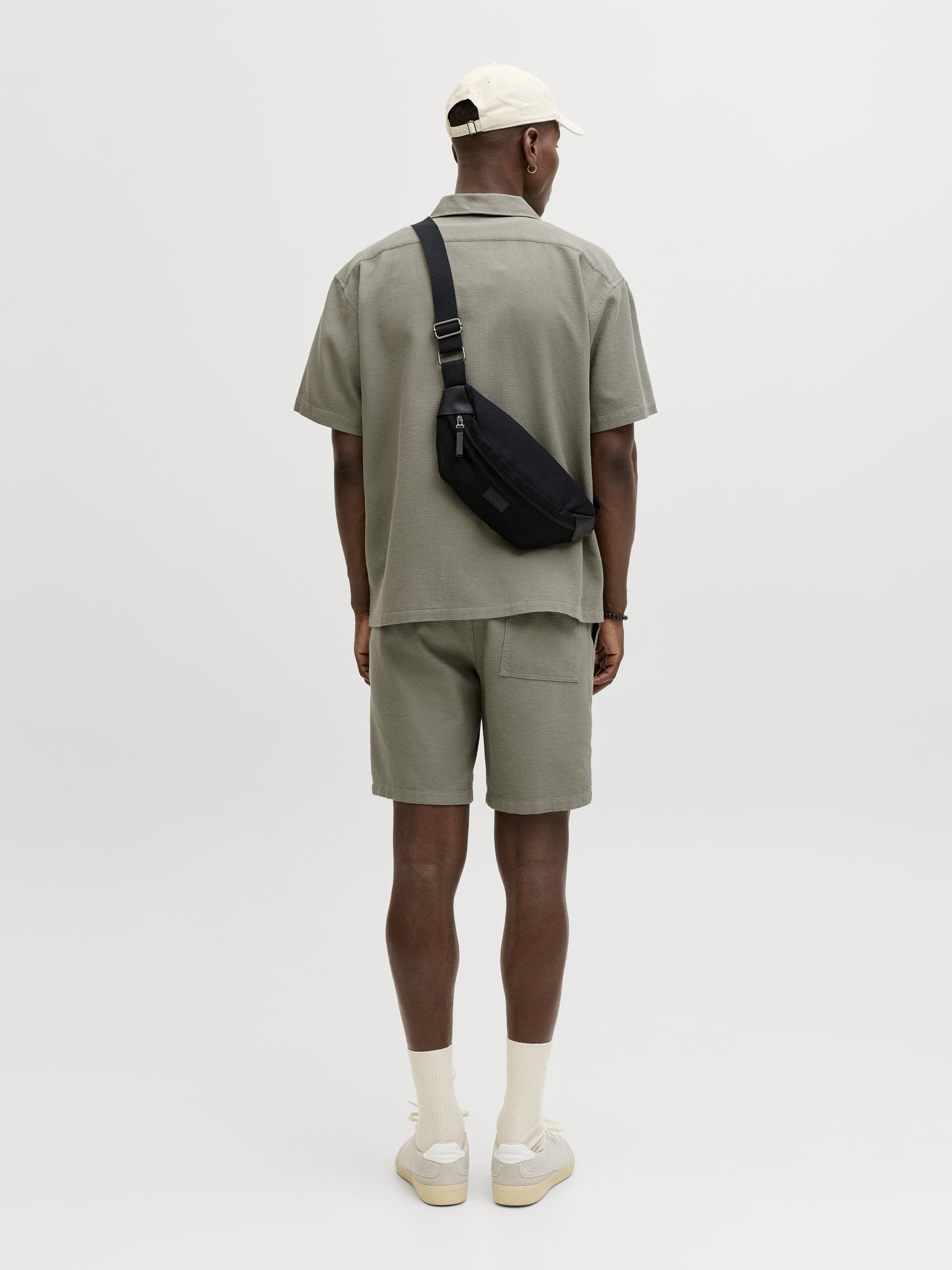 Jack & Jones Herren Hemden lang Vetiver