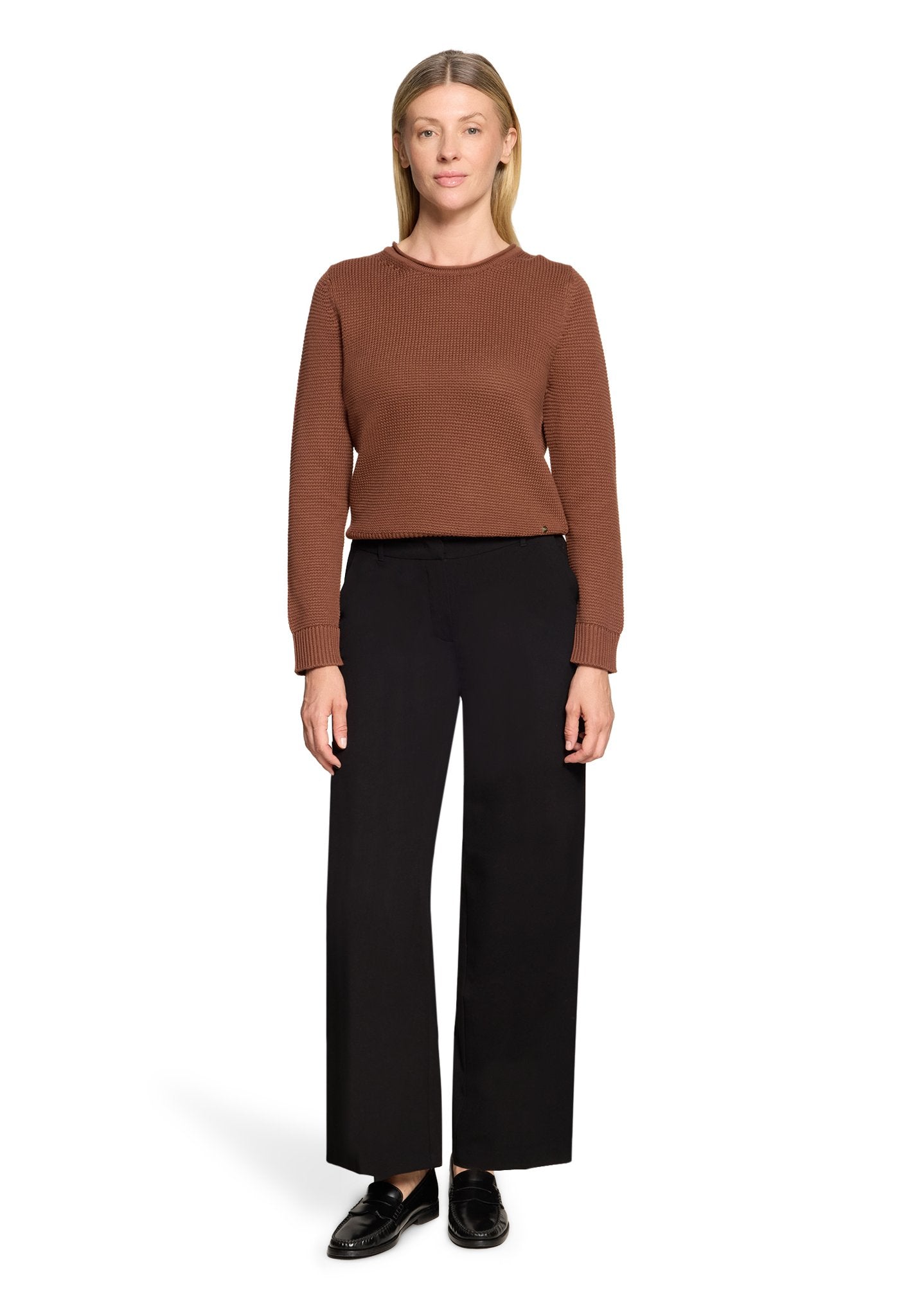 Betty & Co Damen Pullover Tortoise Shell