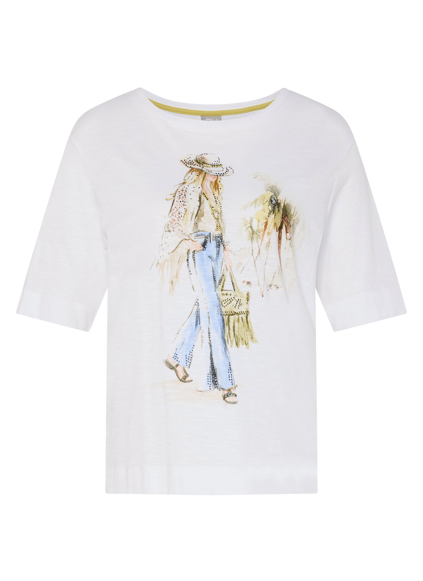 Rabe Damen T-Shirts Weiss