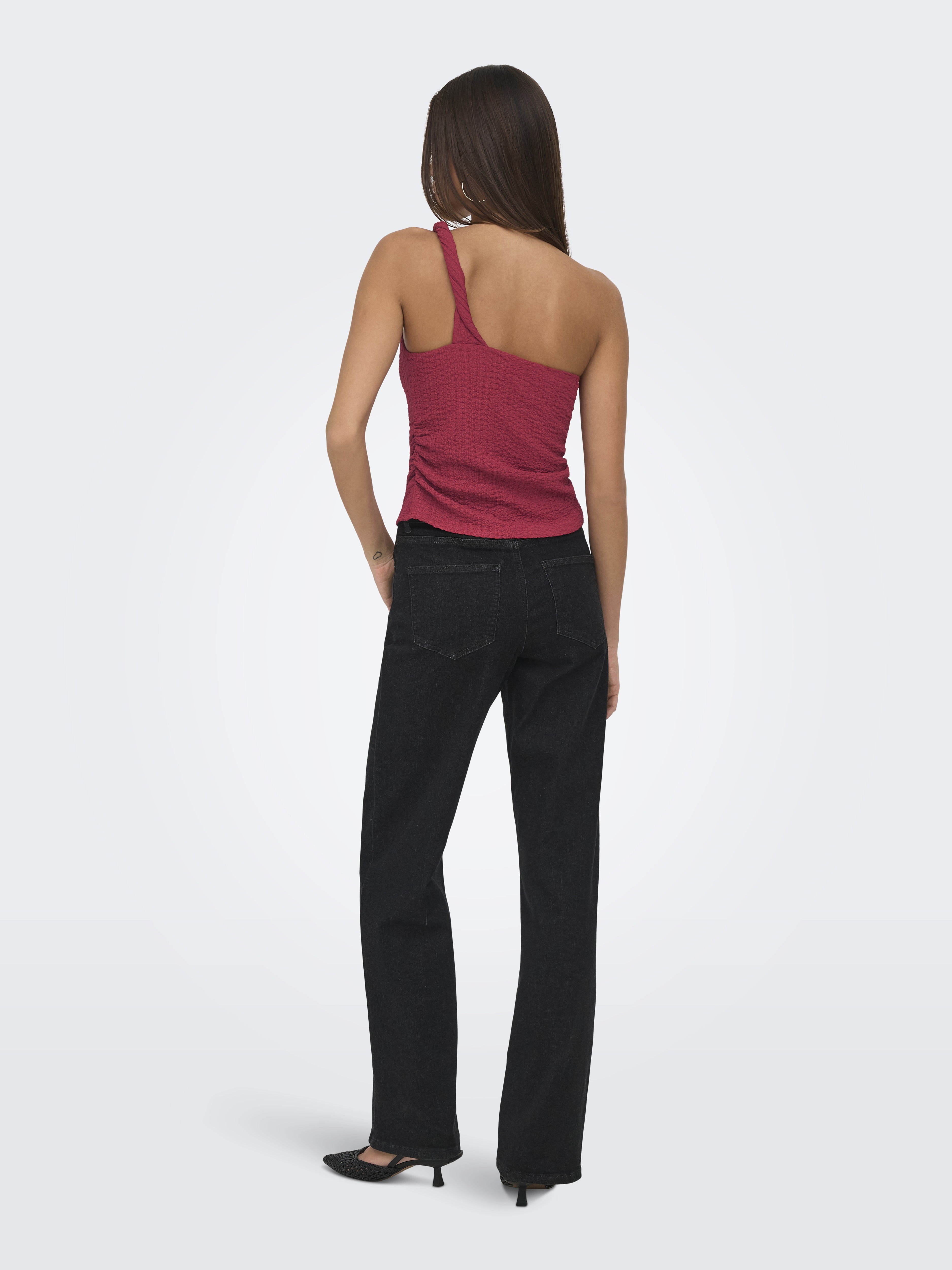 Only Damen Tops Brick Red