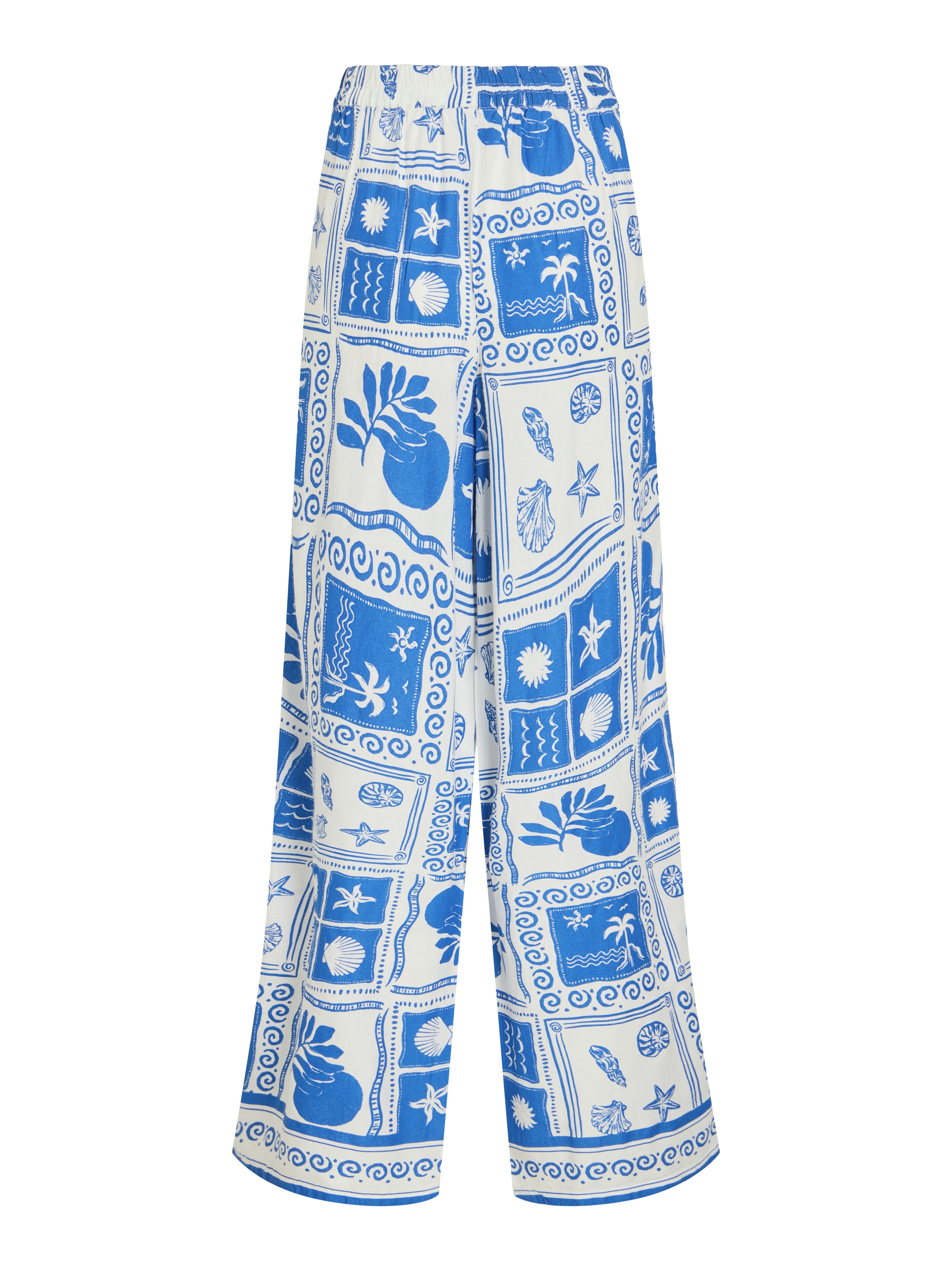 Vila Damen Hosen Victoria Blue/S
