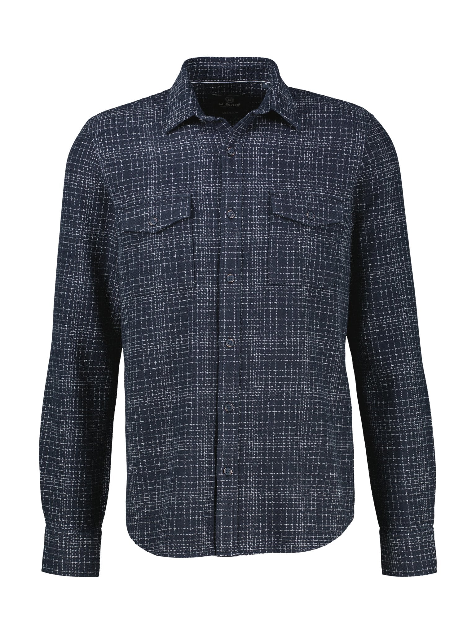 Lerros Herren Hemden Classic Navy