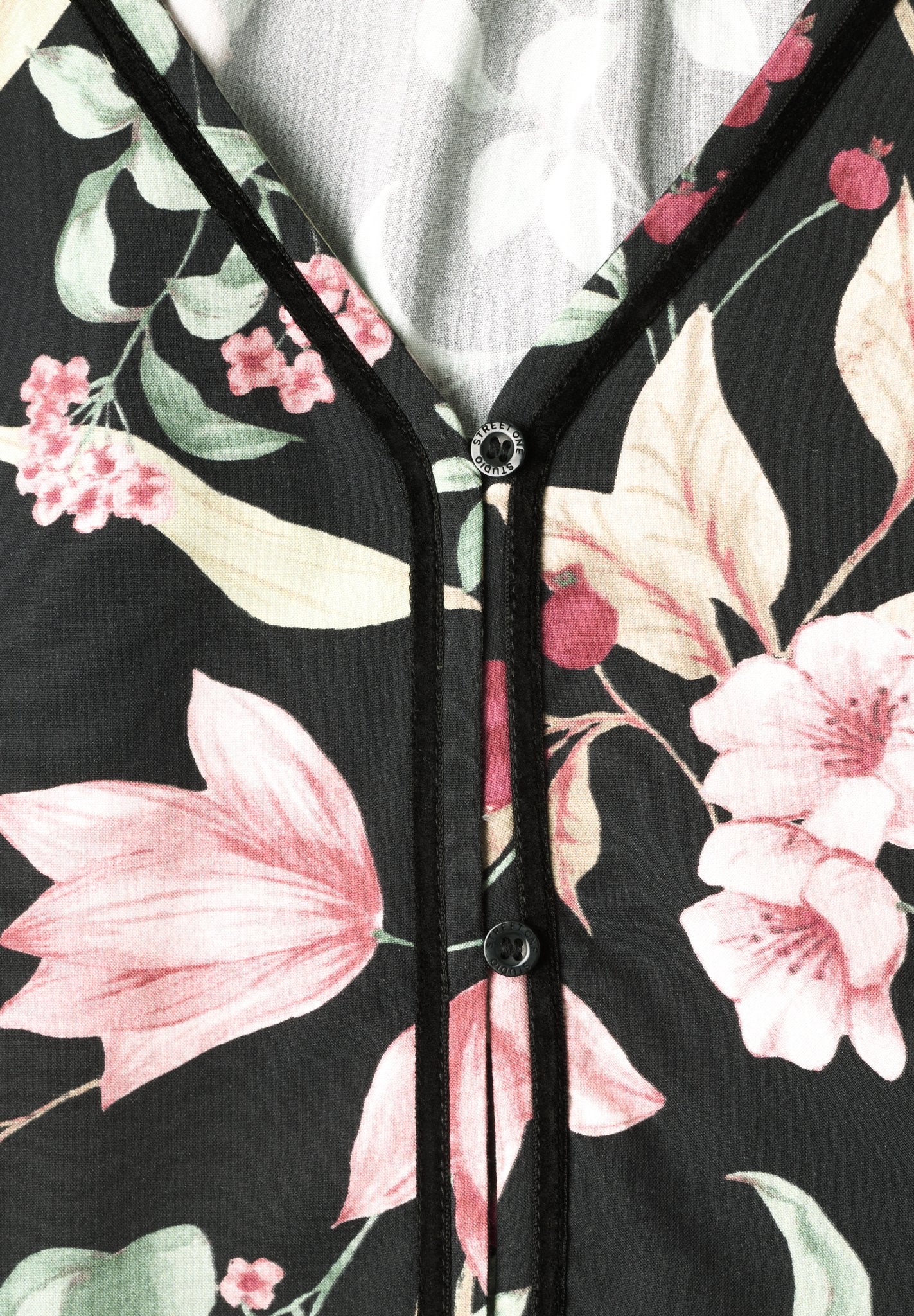 Street One Studio Damen Blusen Inked Gre