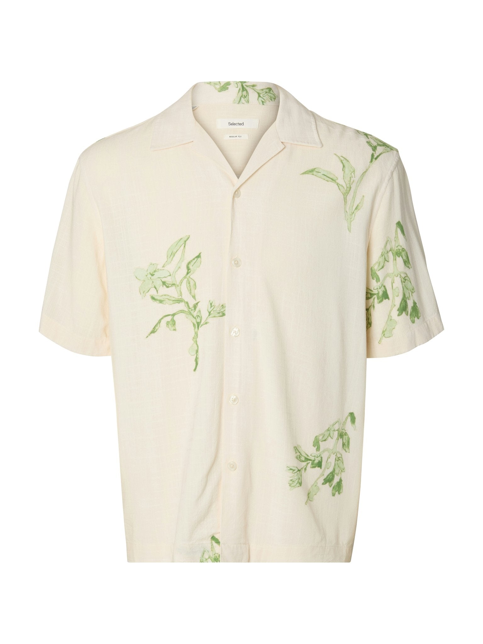 Selected homme Herren Hemden  Egret