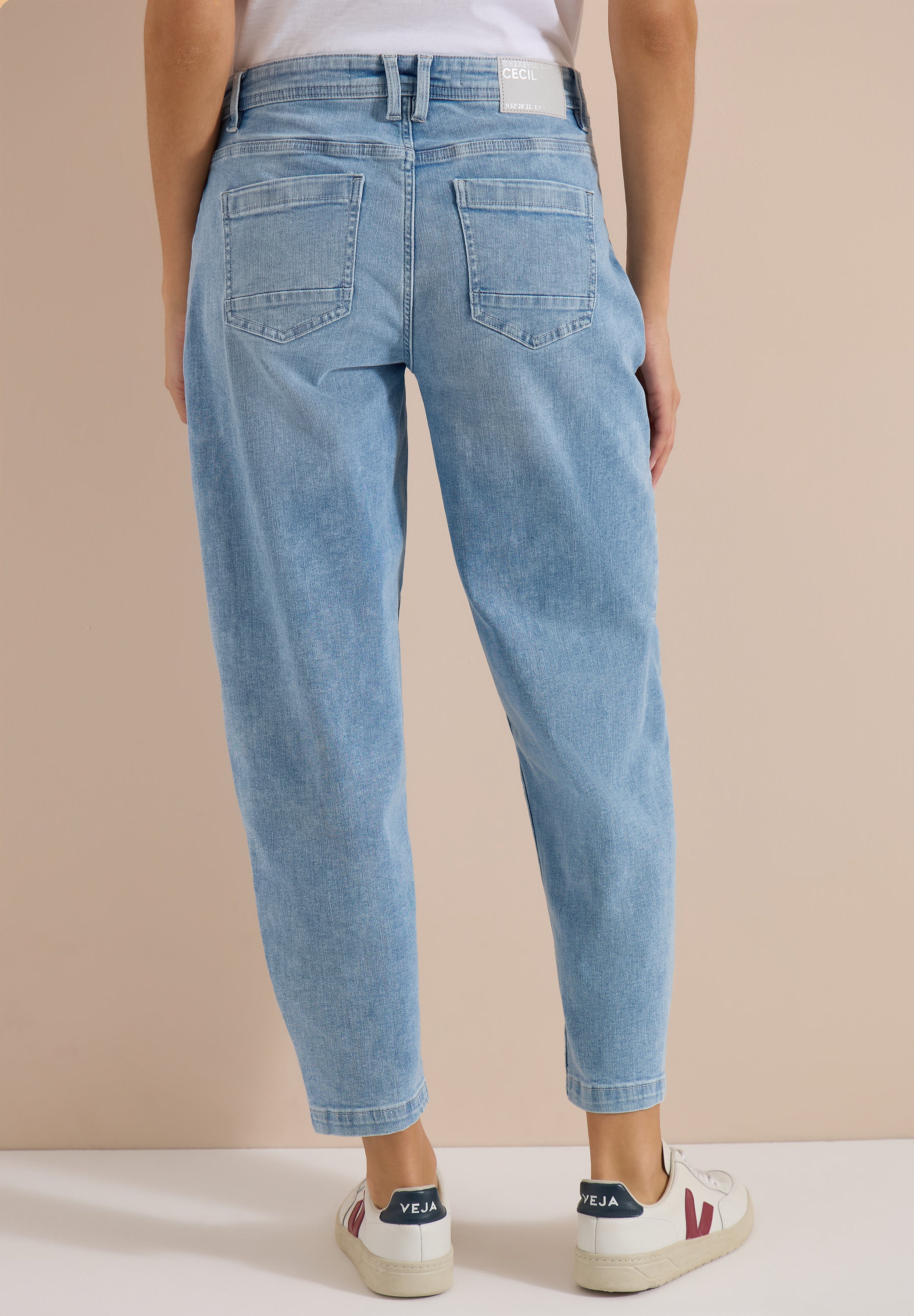 Cecil Damen Hosen  Light Blu
