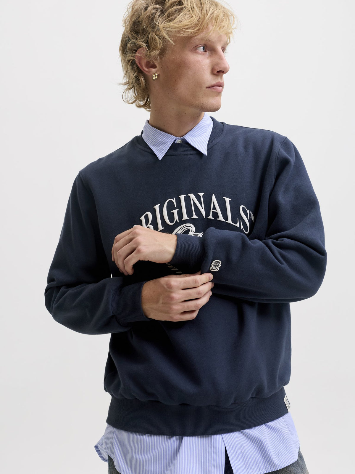 Jack & Jones Herren Sweatshirts Sky Captain