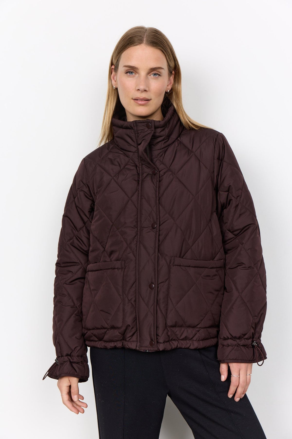 Soya Concept Damen Jacken Chocolate Plum