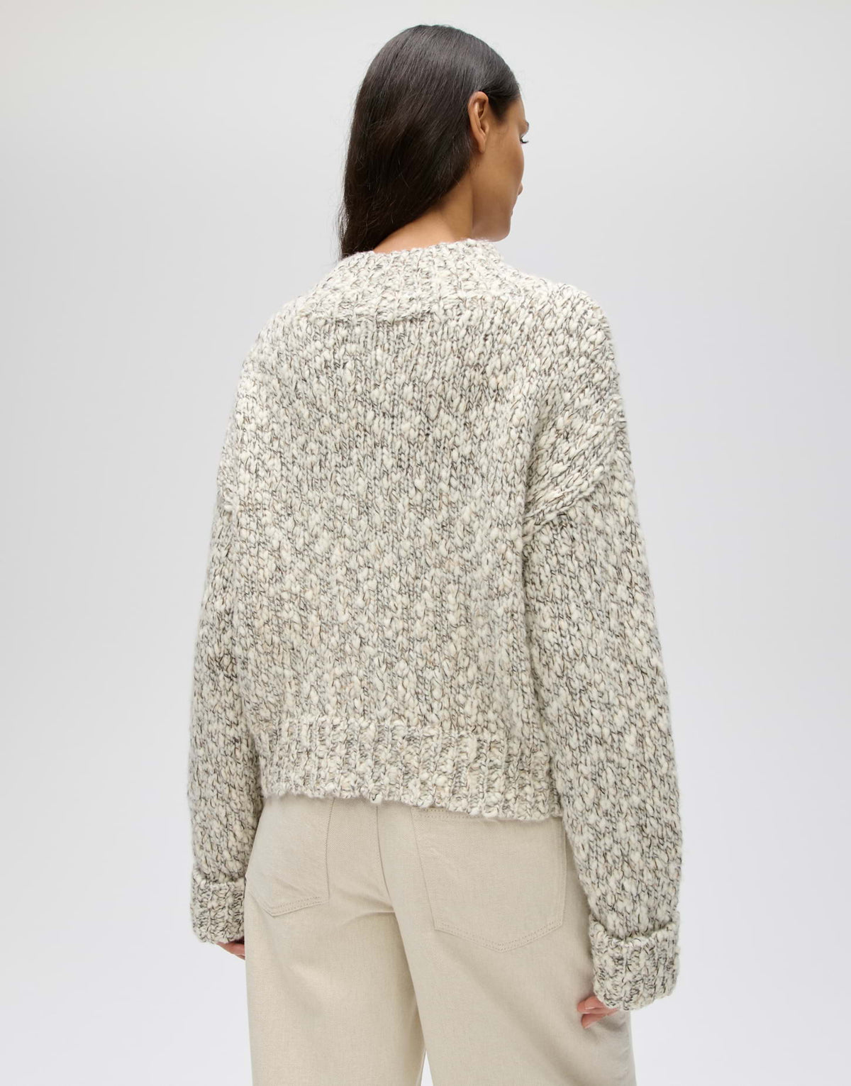 Opus Damen Pullover Soft Cream