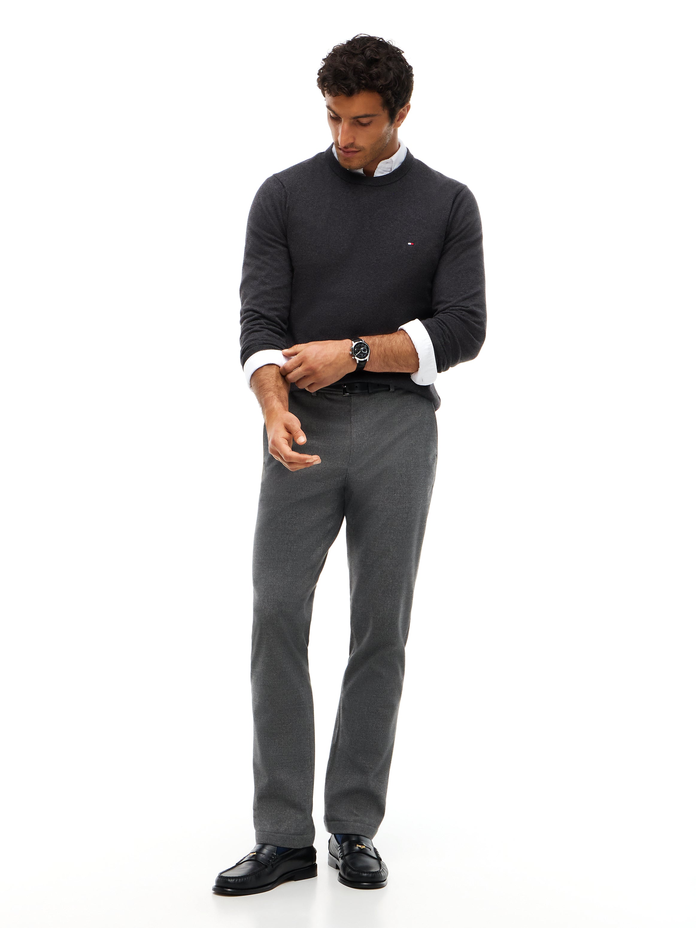 Tommy Hilfiger Herren Sweatshirts P Grey